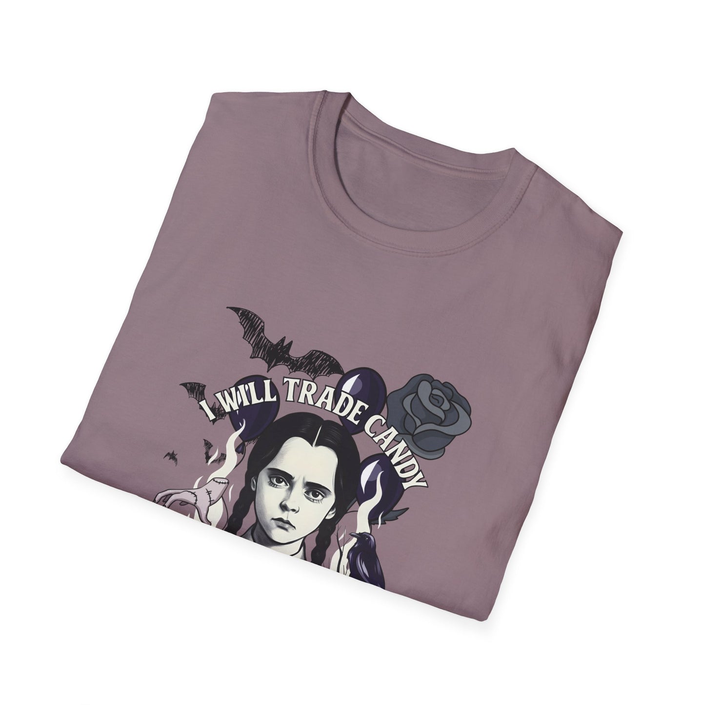 Gothic Family Tribute Unisex Tee - Halloween Dark Aesthetic Apparel
