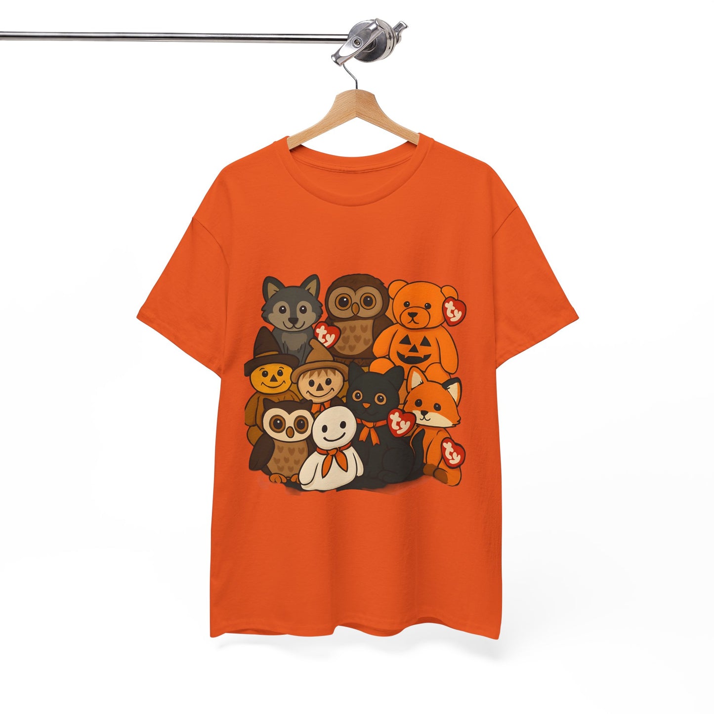 Halloween Unisex Tee - Ty Beanie Babies Design