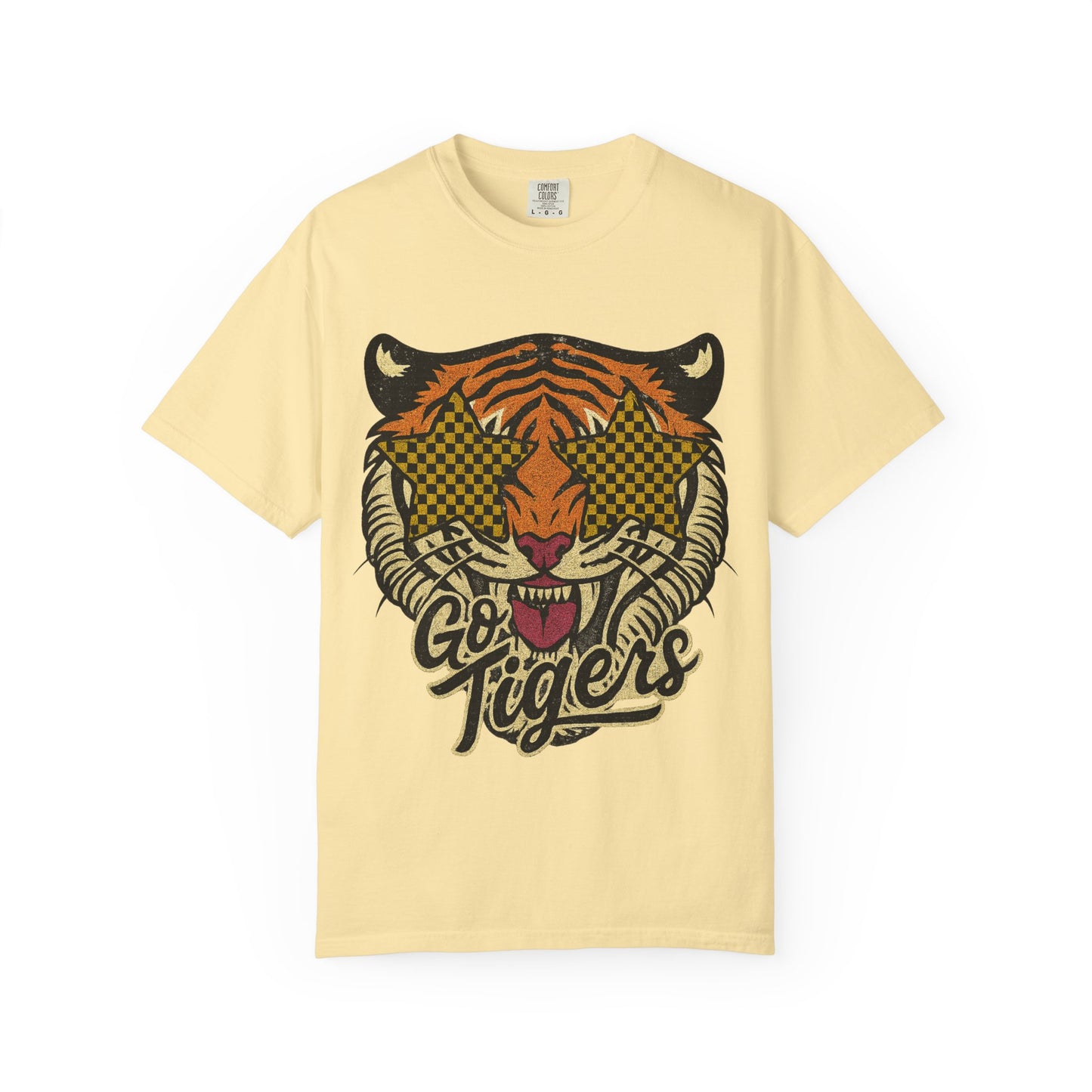 Bold Tiger Graphic Unisex T-Shirt - Go Tigers Design for Missouri Lovers