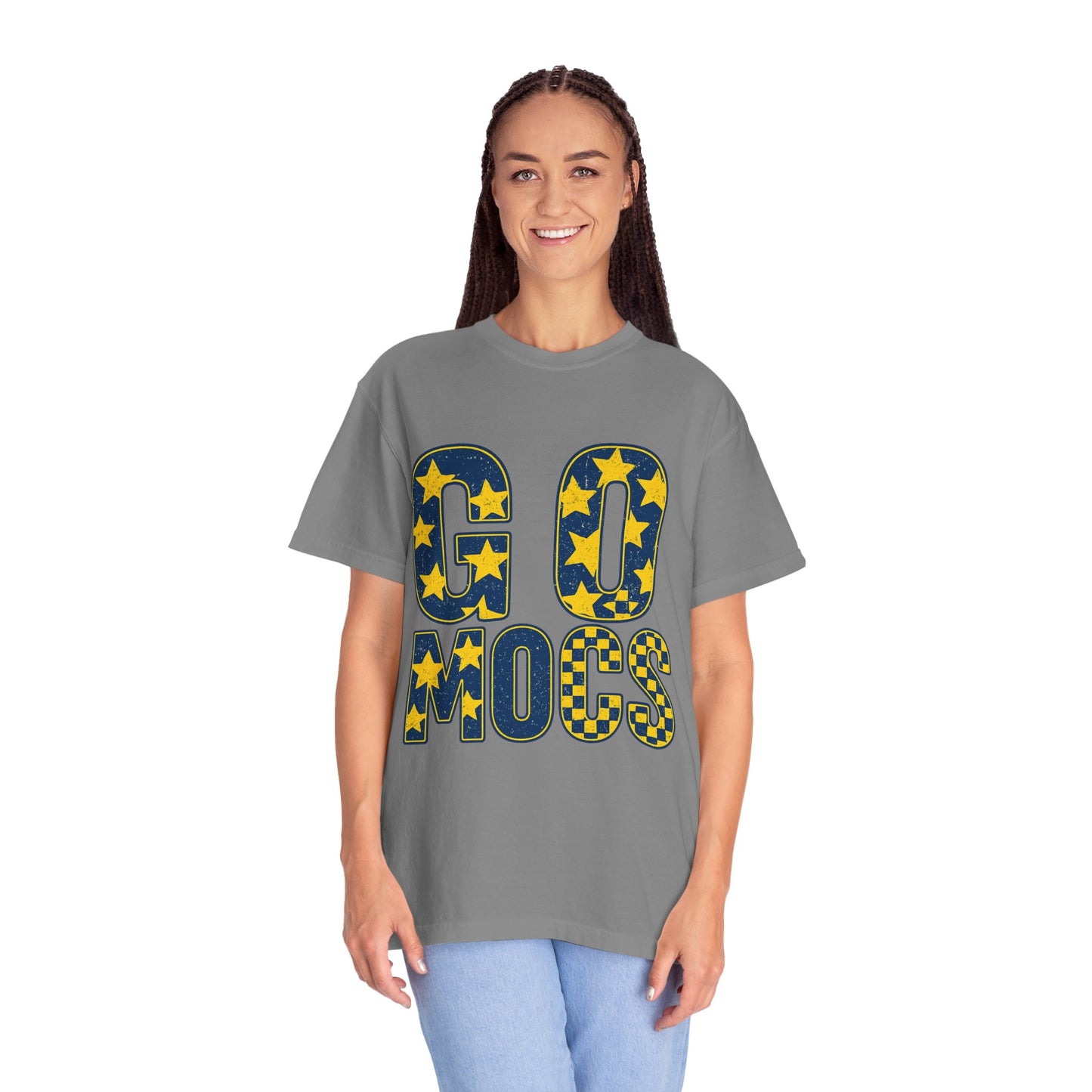 Cheerful 'GO MOCS' Unisex T-Shirt