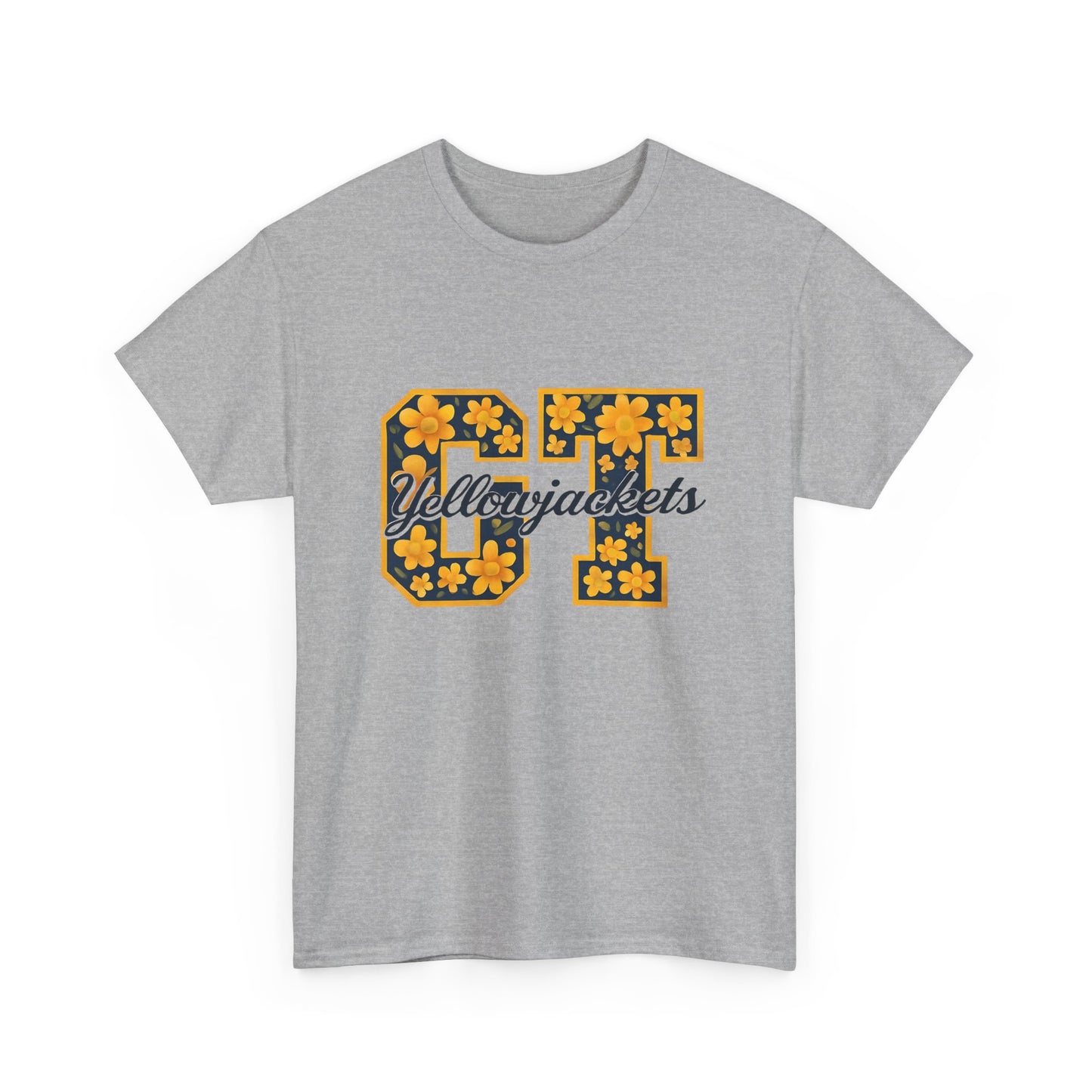 Georgia Tech Yellowjackets Unisex Tee, College Apparel, Game Day Shirt, Team Spirit Tee, Gift for Students, Campus Fashion
