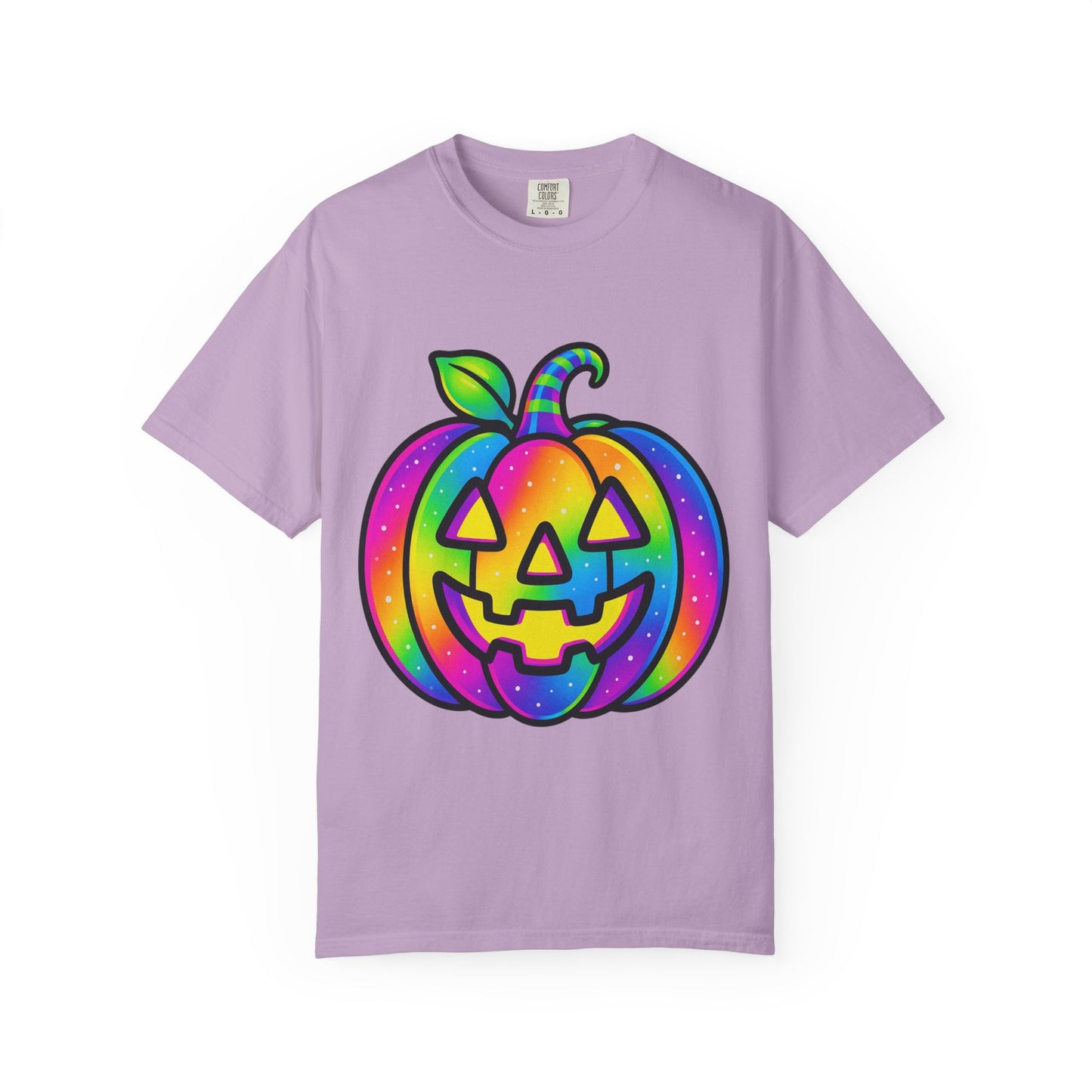 Colorful Pumpkin T-shirt for Halloween