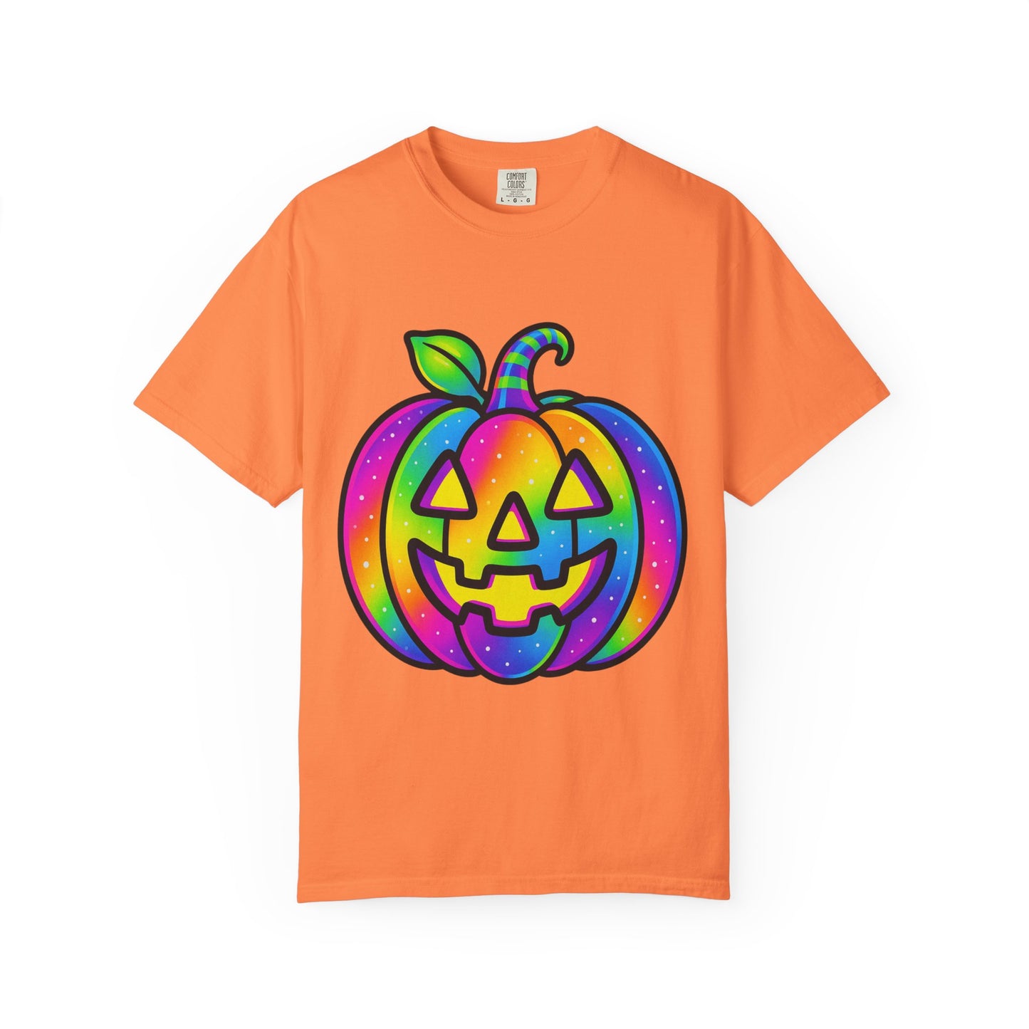 Colorful Pumpkin T-shirt for Halloween