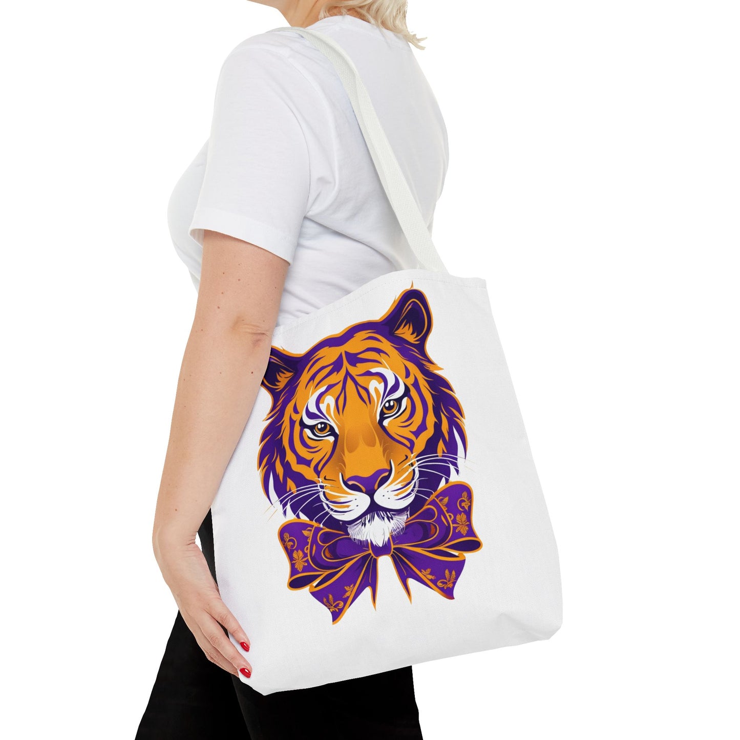 Majestic Tiger Tote Bag, Bold Animal Print, Eco-Friendly Shopping Bag, Personalized Gift, Fashionable Beach Tote, Stylish Everyday Carryall