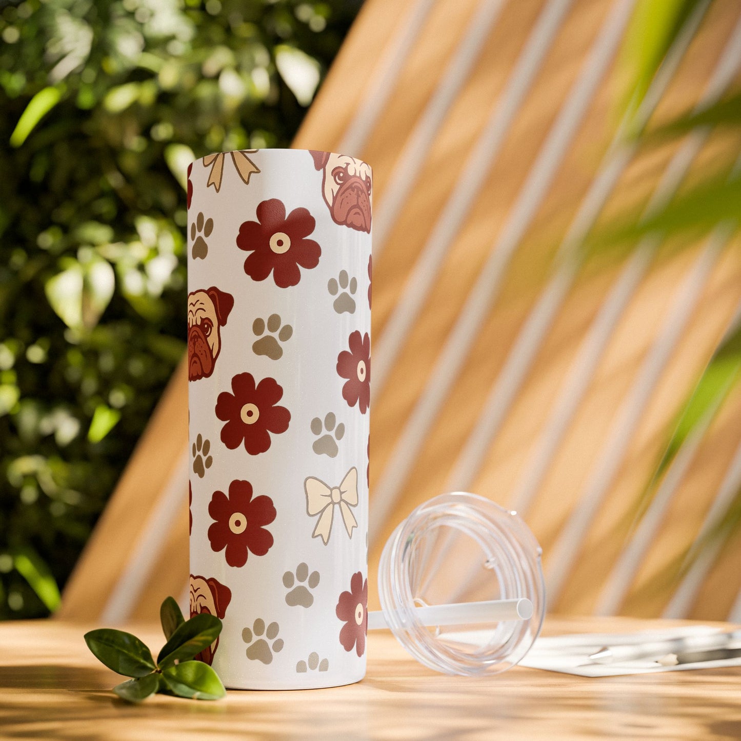 MS Bulldogs Skinny Tumbler, Graduation Gift, Mississippi Game Day, Go Dogs, Starkville, MS.