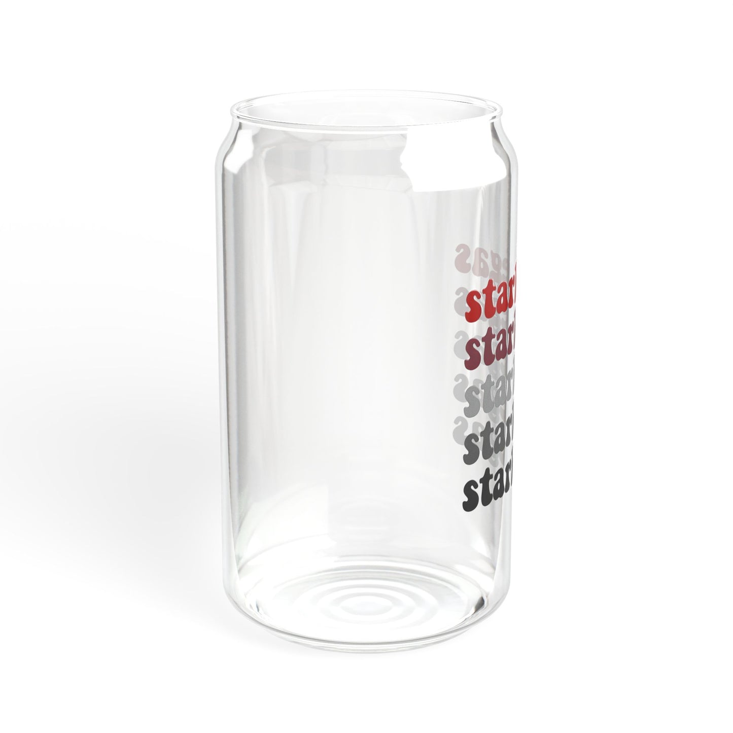 MSU Game Day Stylish Glass Sipper - Eco-Friendly Drinkware, Perfect for Parties, Gifts, Home Decor, Summer Celebrations