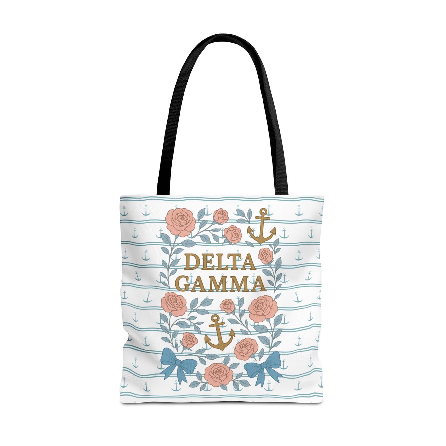 Floral Tote Bag - Delta Gamma Sisterhood Gift