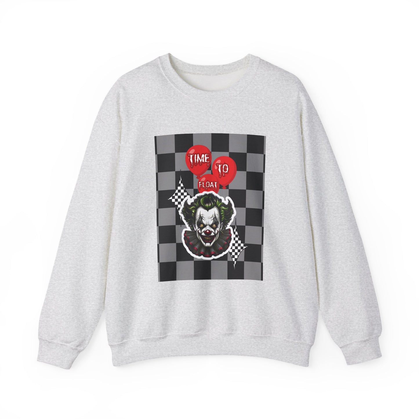 Horror Fan Crewneck Sweatshirt - Time To Float, Love It Or Leave It