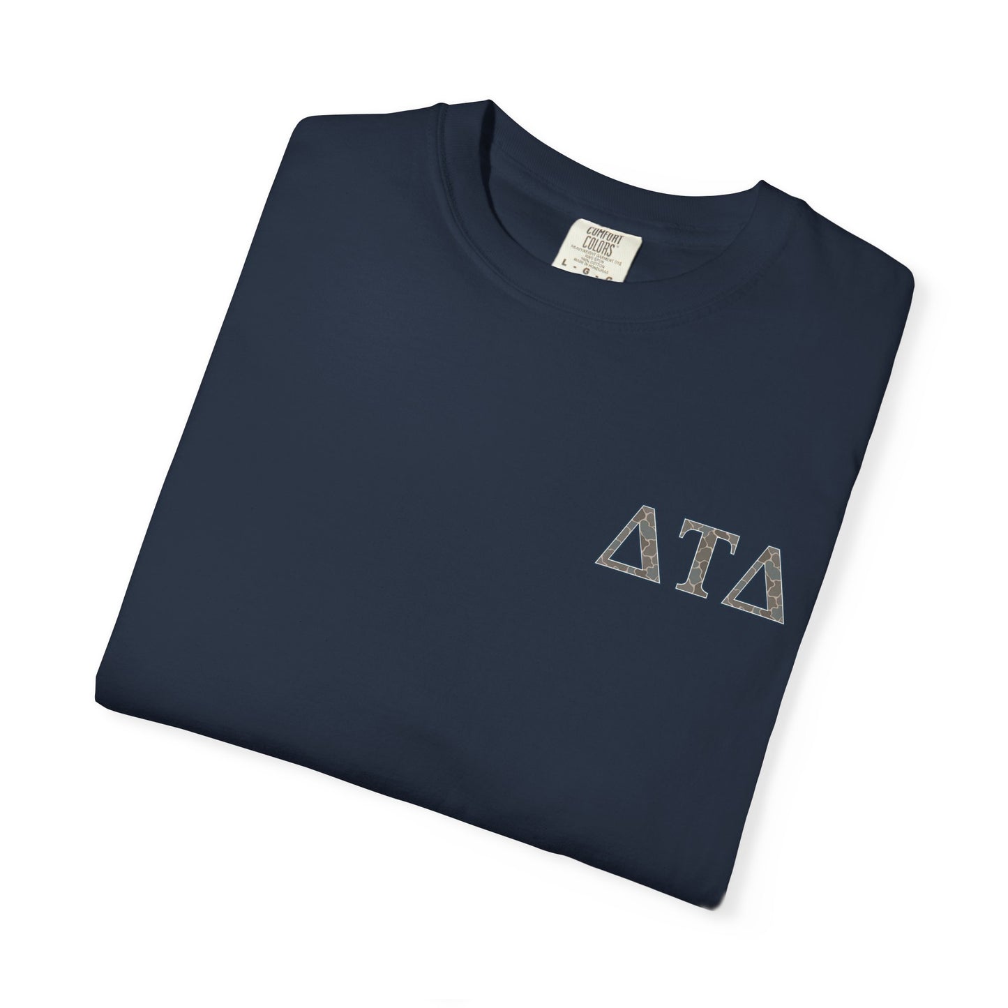 DTD Unisex Garment-Dyed T-shirt | Casual Wear, Sorority Apparel, College Life, Gift for Sorority Sisters, Greek Life Clothing