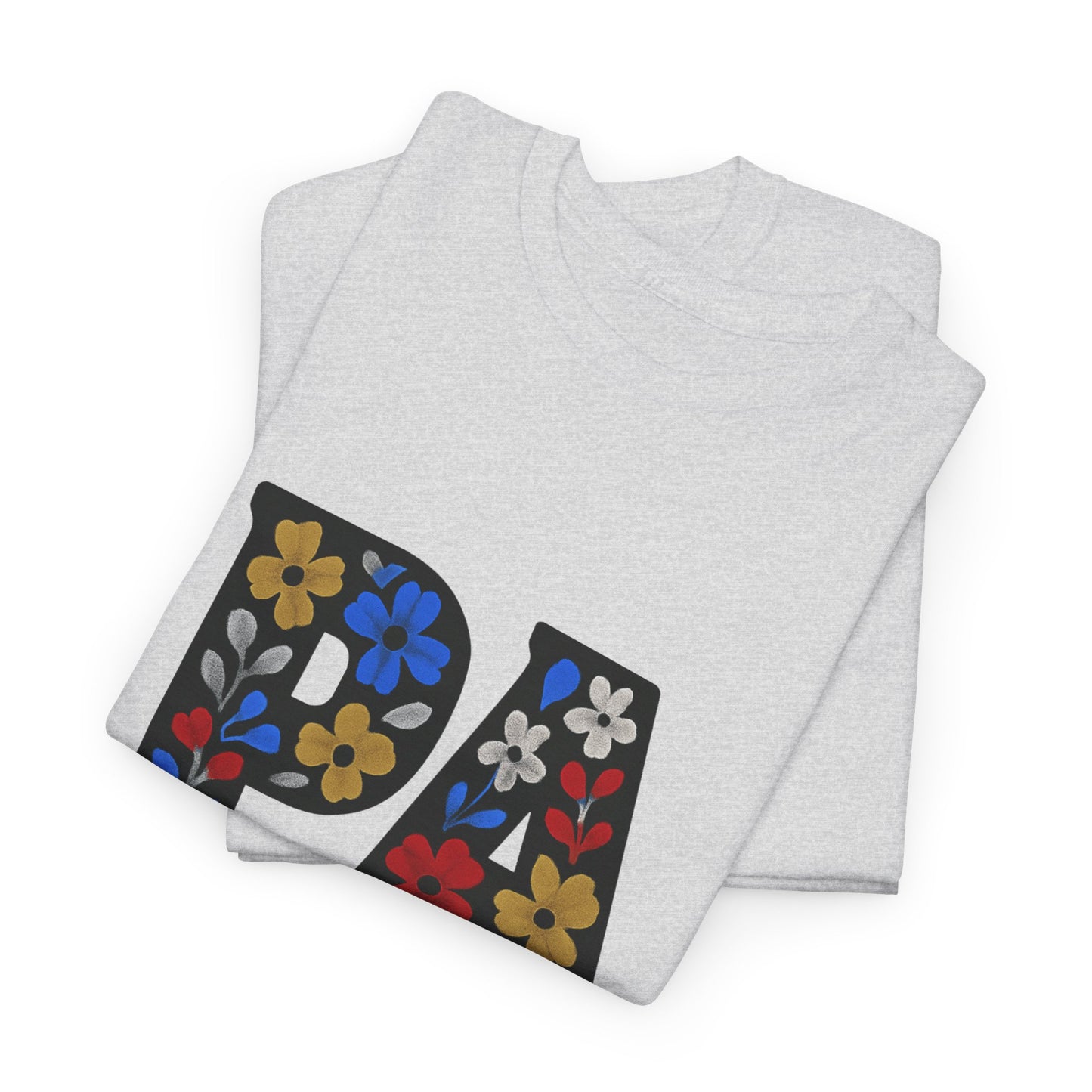 Sports Fan Tee - Floral PA Go Steelers Unisex Heavy Cotton Tee