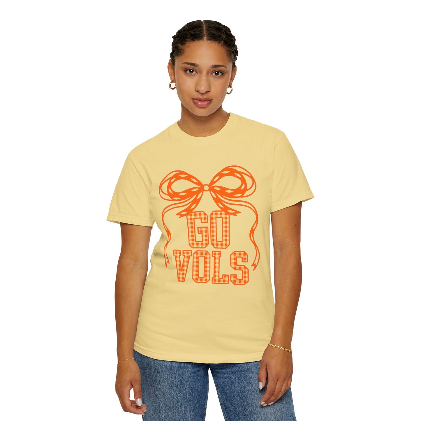 Rocky TOp Cheerful Garment-Dyed T-Shirt for Fans | Perfect for Game Day, Sports Events, Tailgating, Birthdays, Casual Wear