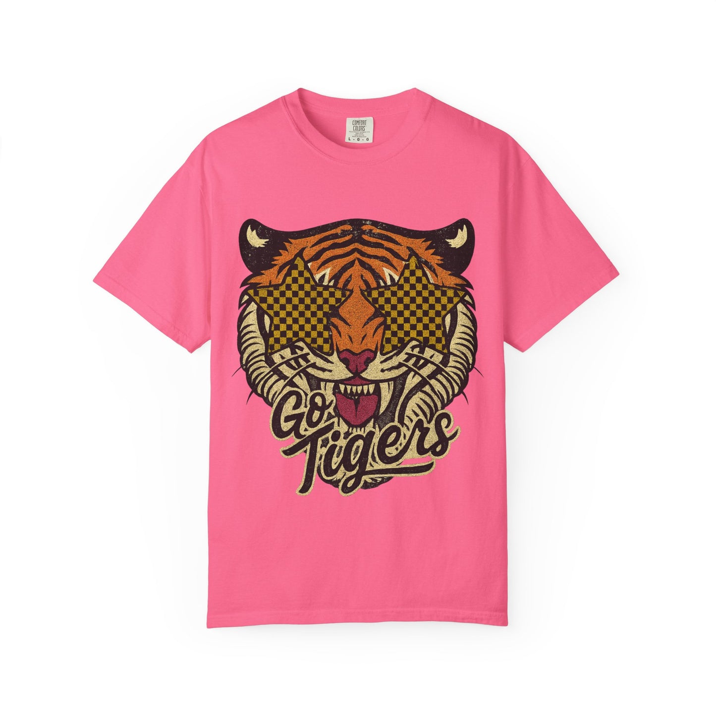 Bold Tiger Graphic Unisex T-Shirt - Go Tigers Design for Missouri Lovers