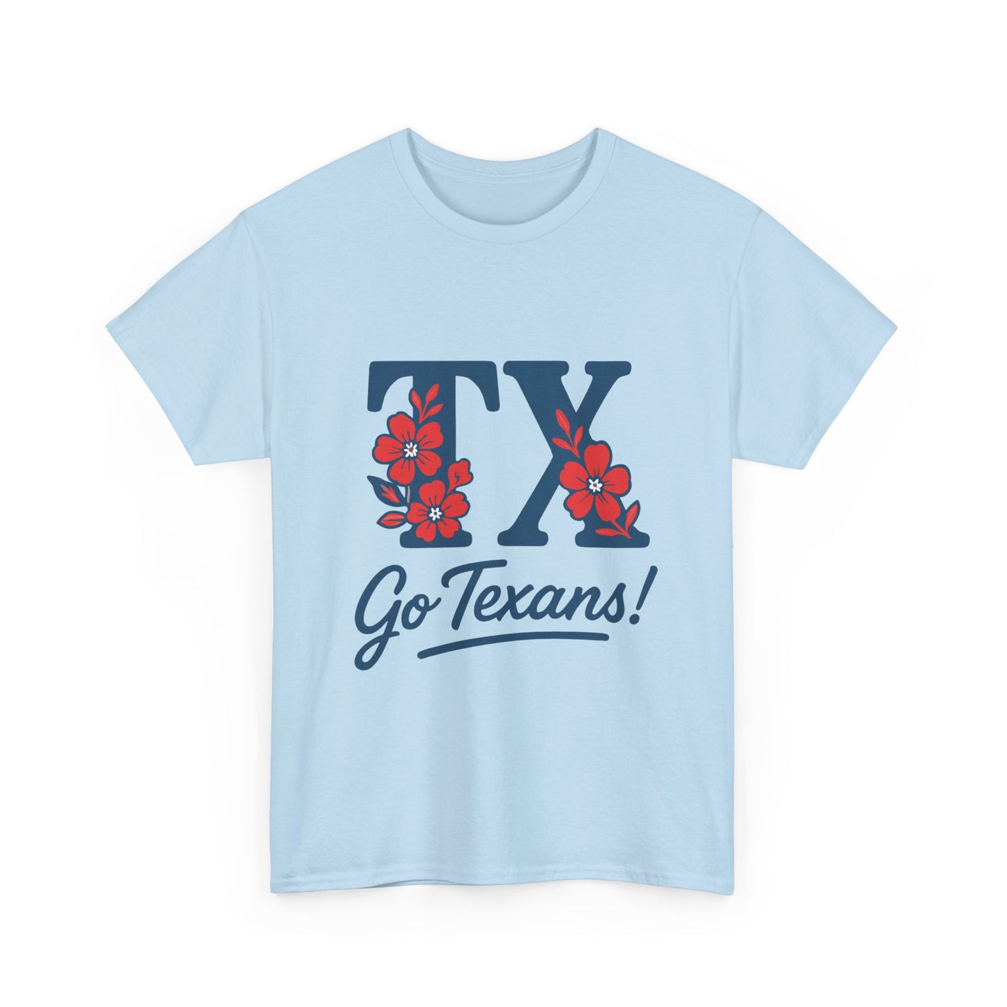 Texas Pride Unisex Cotton Tee | Go Texans! T-Shirt, Casual Wear, Game Day Shirt, Gift for Fans, Spring/Summer Style