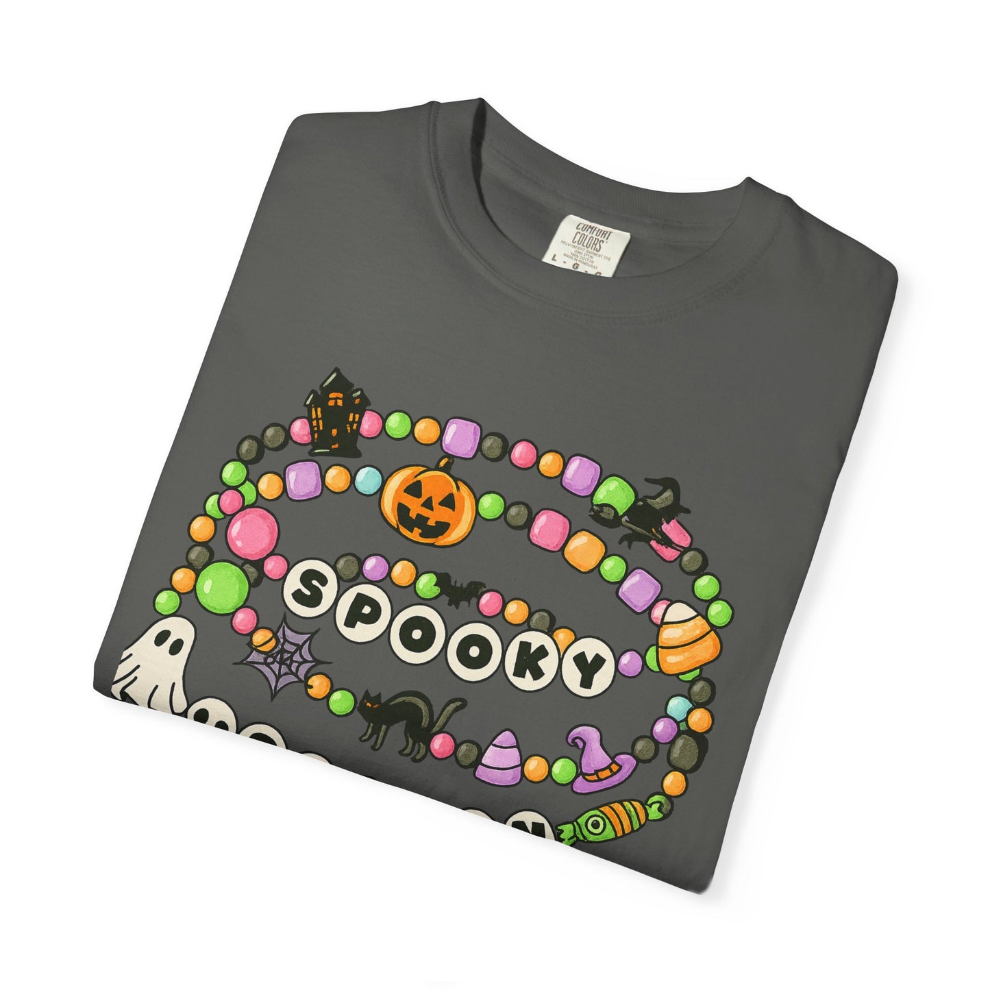 Spooky Season Friendship Bracelet T-shirt | Halloween Fun, Unisex Tee