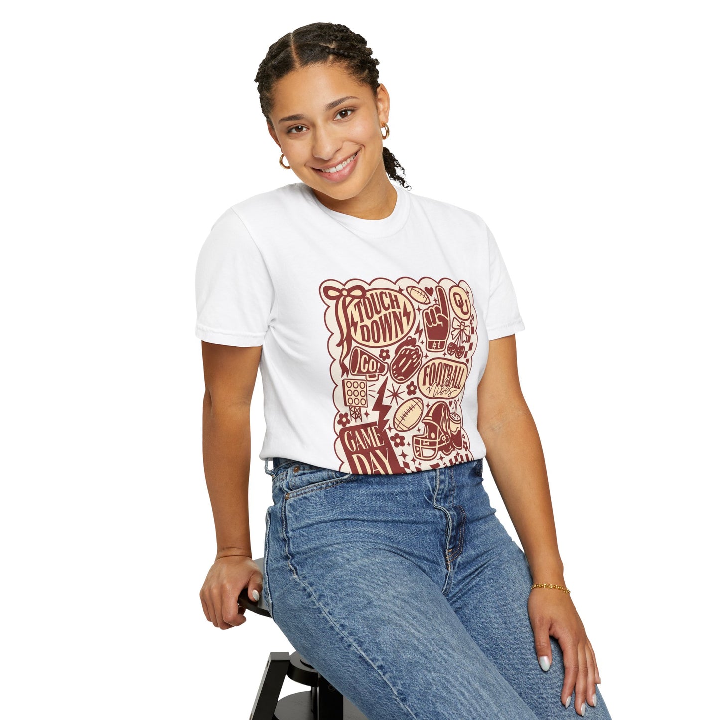 Touchdown Game Day Unisex T-shirt - Football Lover Tee, OkU Celebration