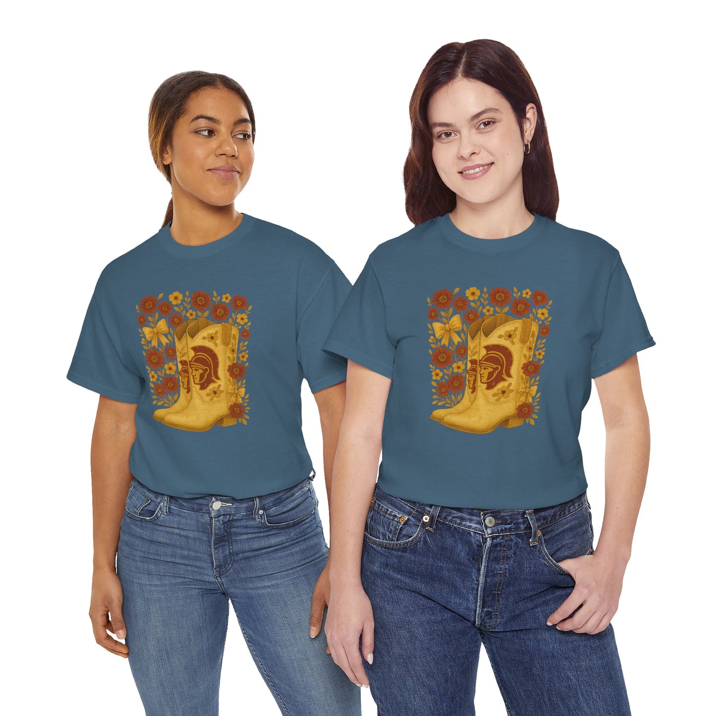 Trojans Cowboy Boot Tee