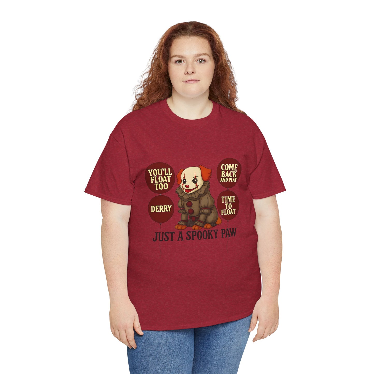 Spooky Dog Tee Clown Pup Pennywise