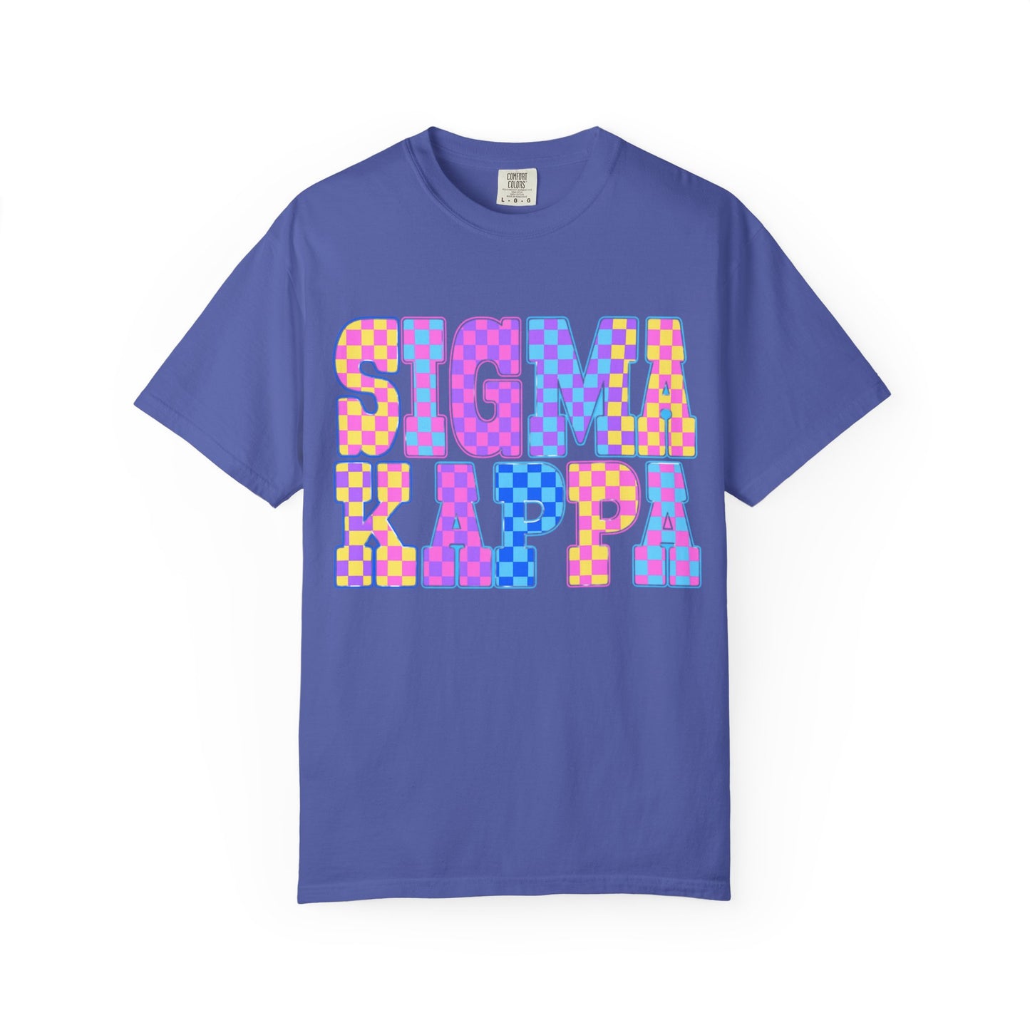 Colorful SigmaKappa T-Shirt - Unisex Garment-Dyed