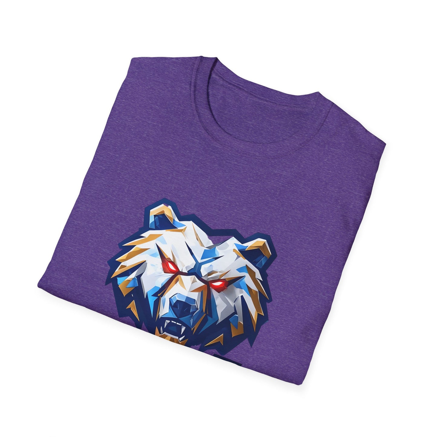 Grizzly Memphis Bear Graphic Tee, Unisex Softstyle T-Shirt, Memphis Basketball Fan, Memphis Grizz, 901, Go Grizz