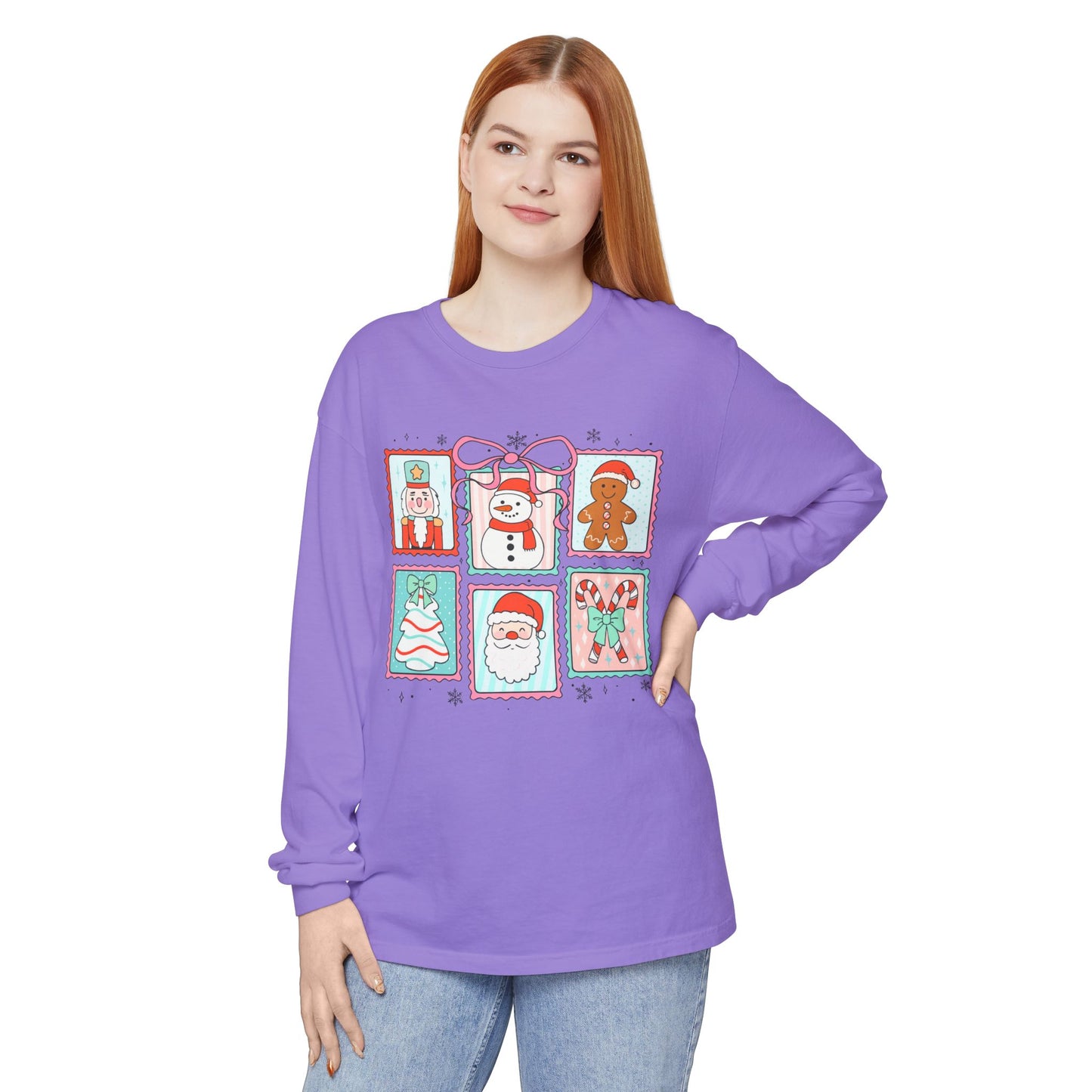 Festive Holiday Long Sleeve T-Shirt