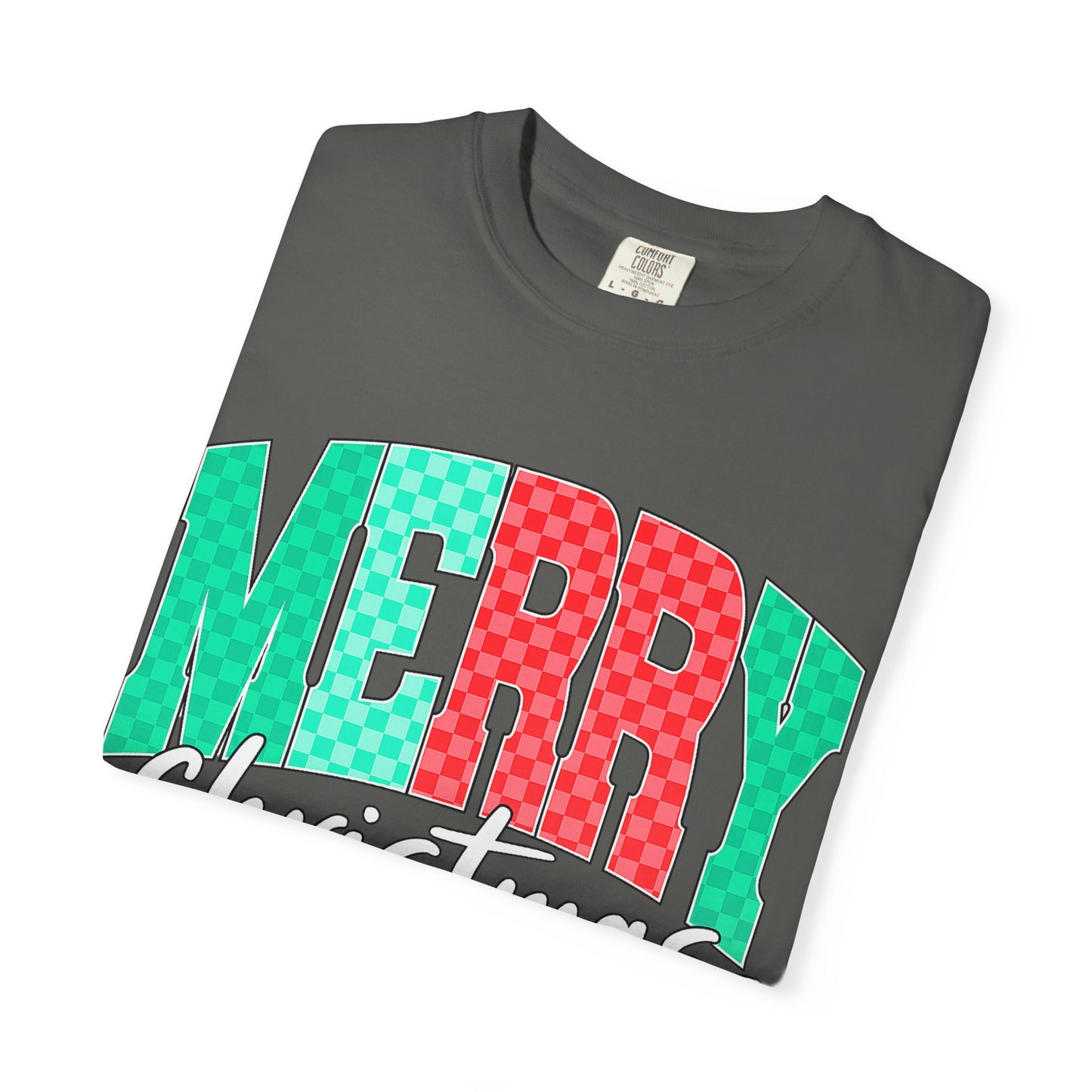 Merry Christmas Unisex Garment-Dyed T-Shirt