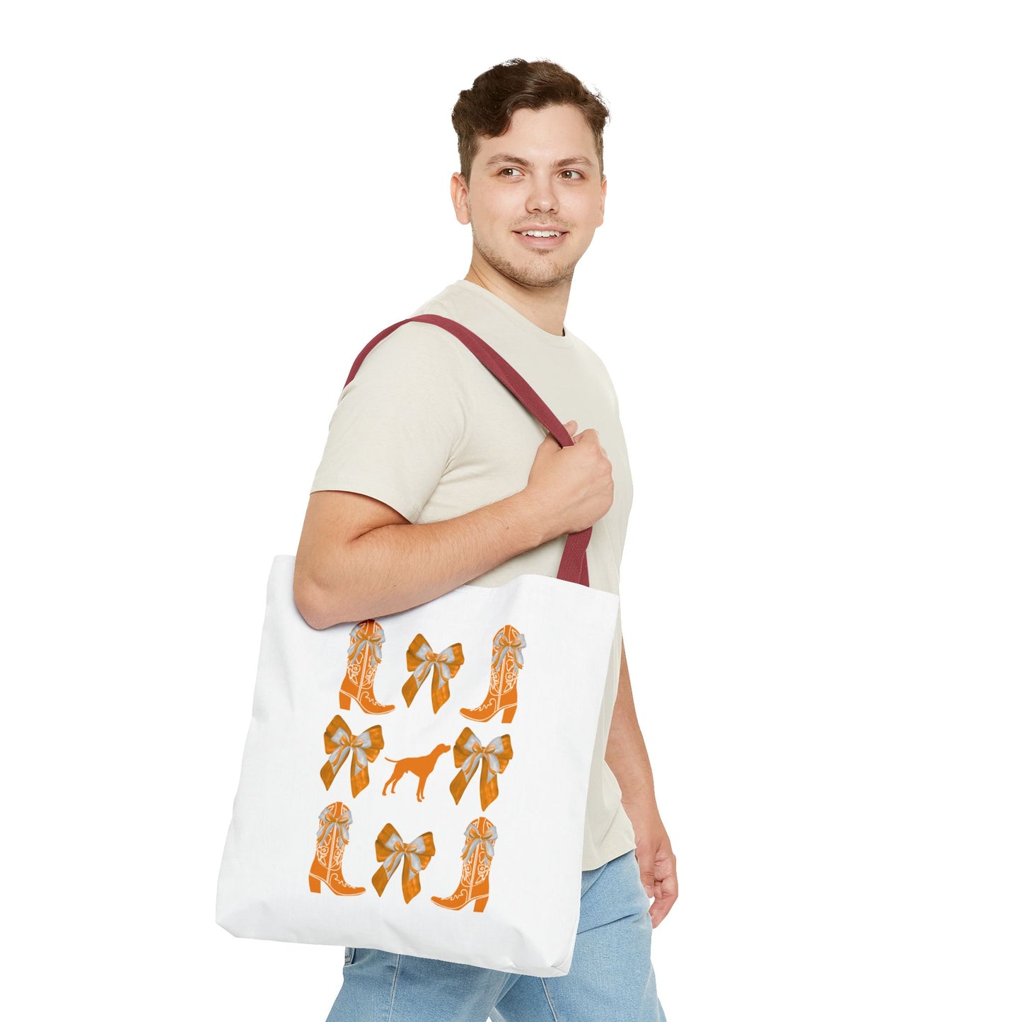 Tn vols game day Tote Bag, rocky top tn, tennessee gift, knoxville tn gift, tn alumni, graduation gift, vols fan gift, vols tote bag, volunteers fan