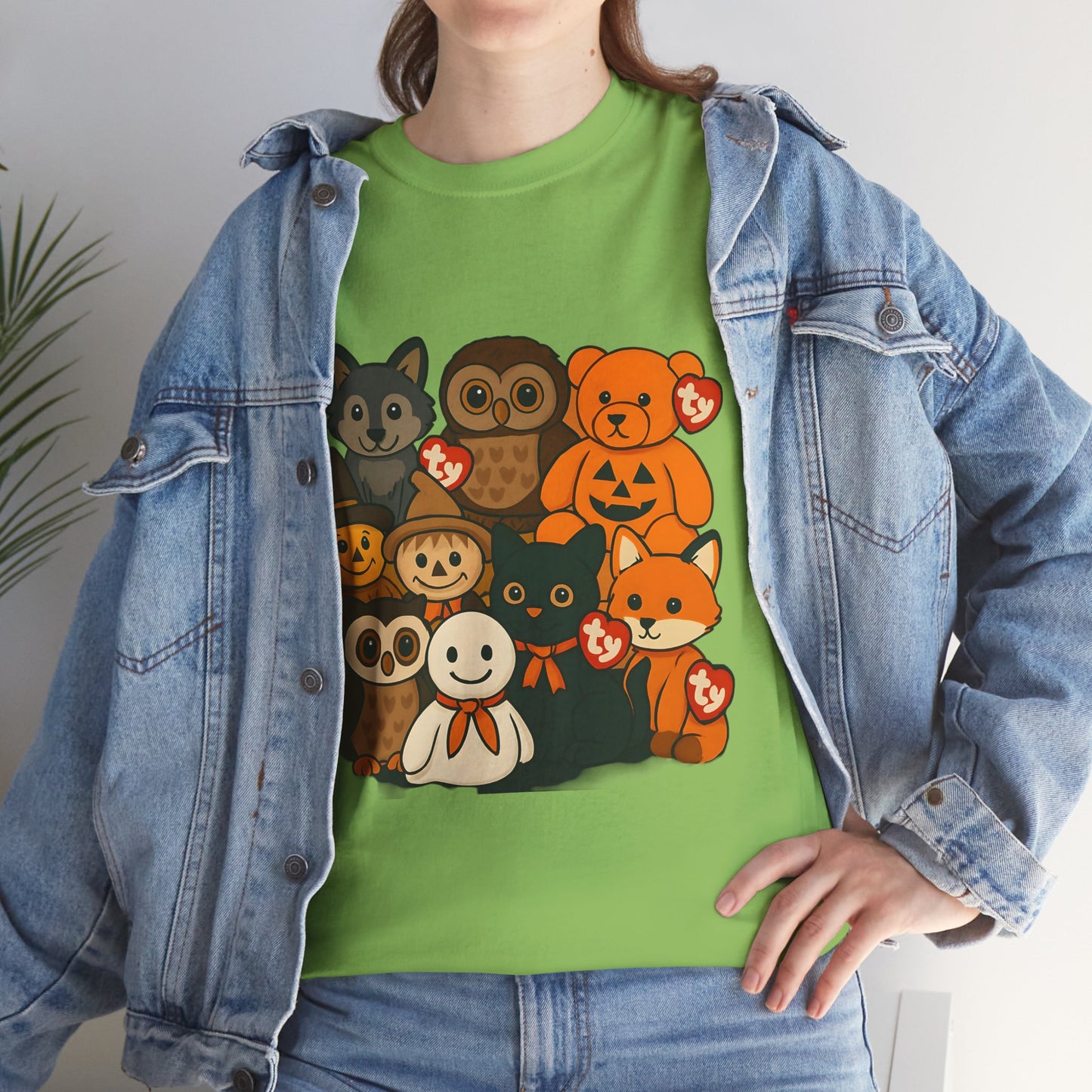 Halloween Unisex Tee - Ty Beanie Babies Design