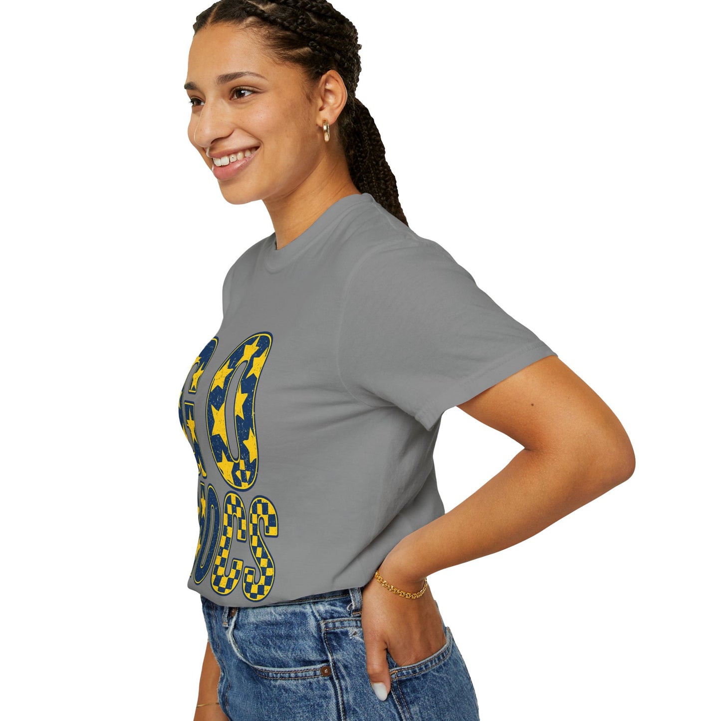 Cheerful 'GO MOCS' Unisex T-Shirt