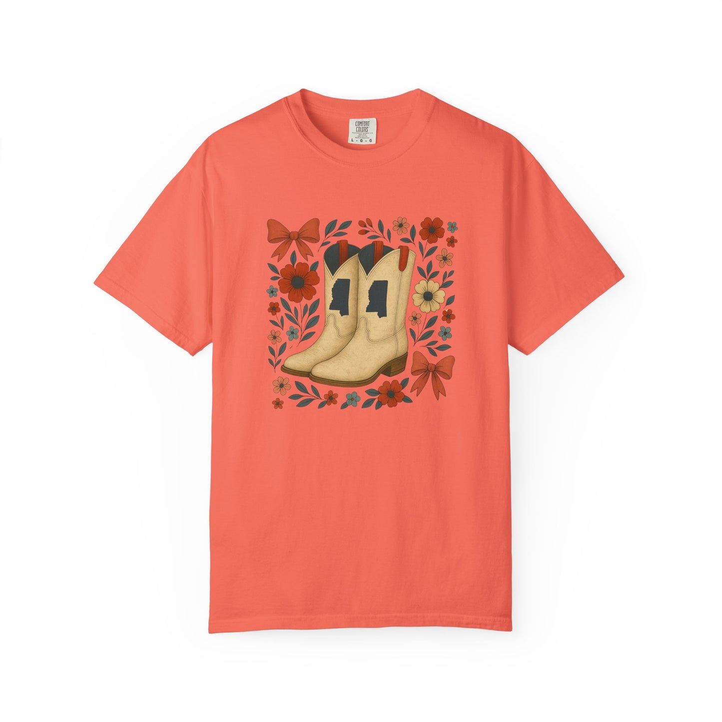 Mississippi Coquette Bow Unisex Tee - Ole Miss Fan Gift