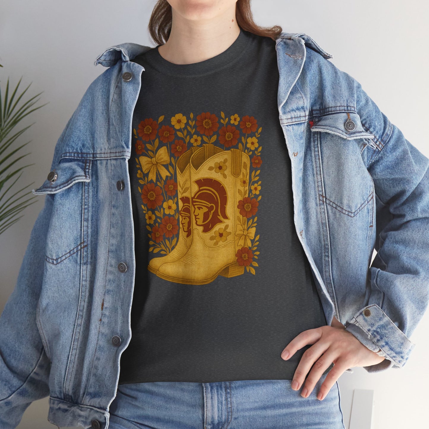 Trojans Cowboy Boot Tee