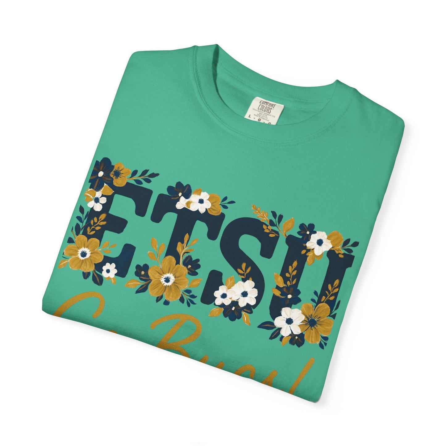 Floral Go Bucs Unisex T-shirt - College Apparel