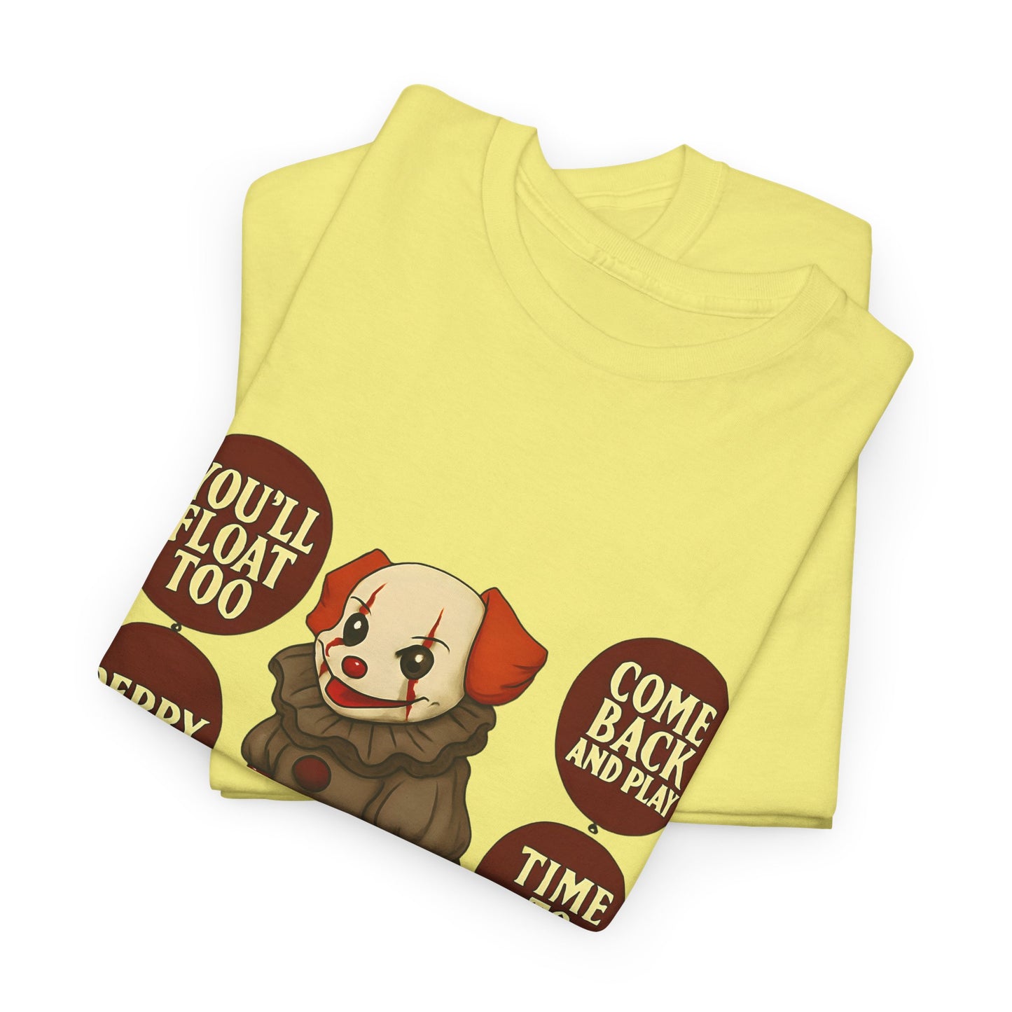 Spooky Dog Tee Clown Pup Pennywise