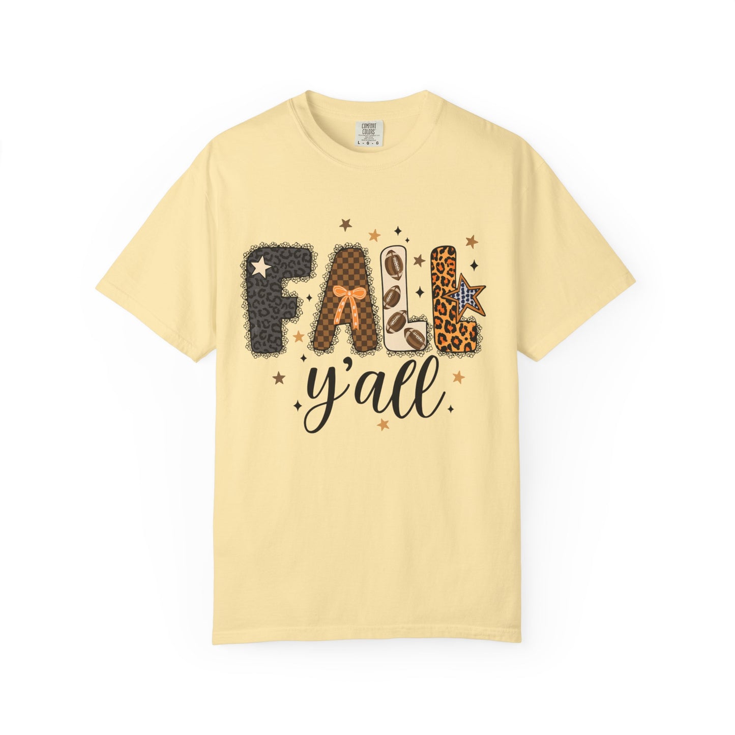 Fall Y'all Garment-Dyed T-Shirt