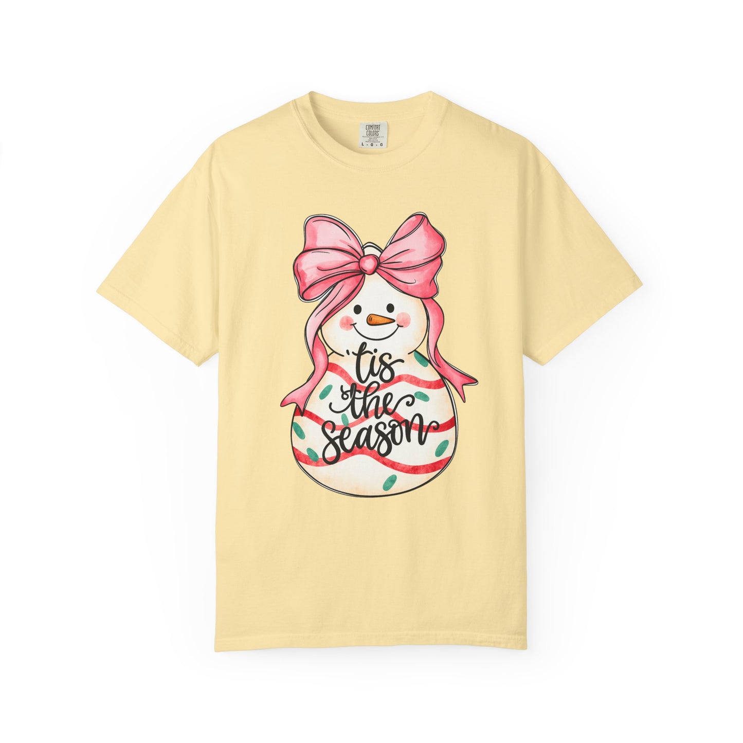 Festive Snowman T-Shirt - 'Tis the Season