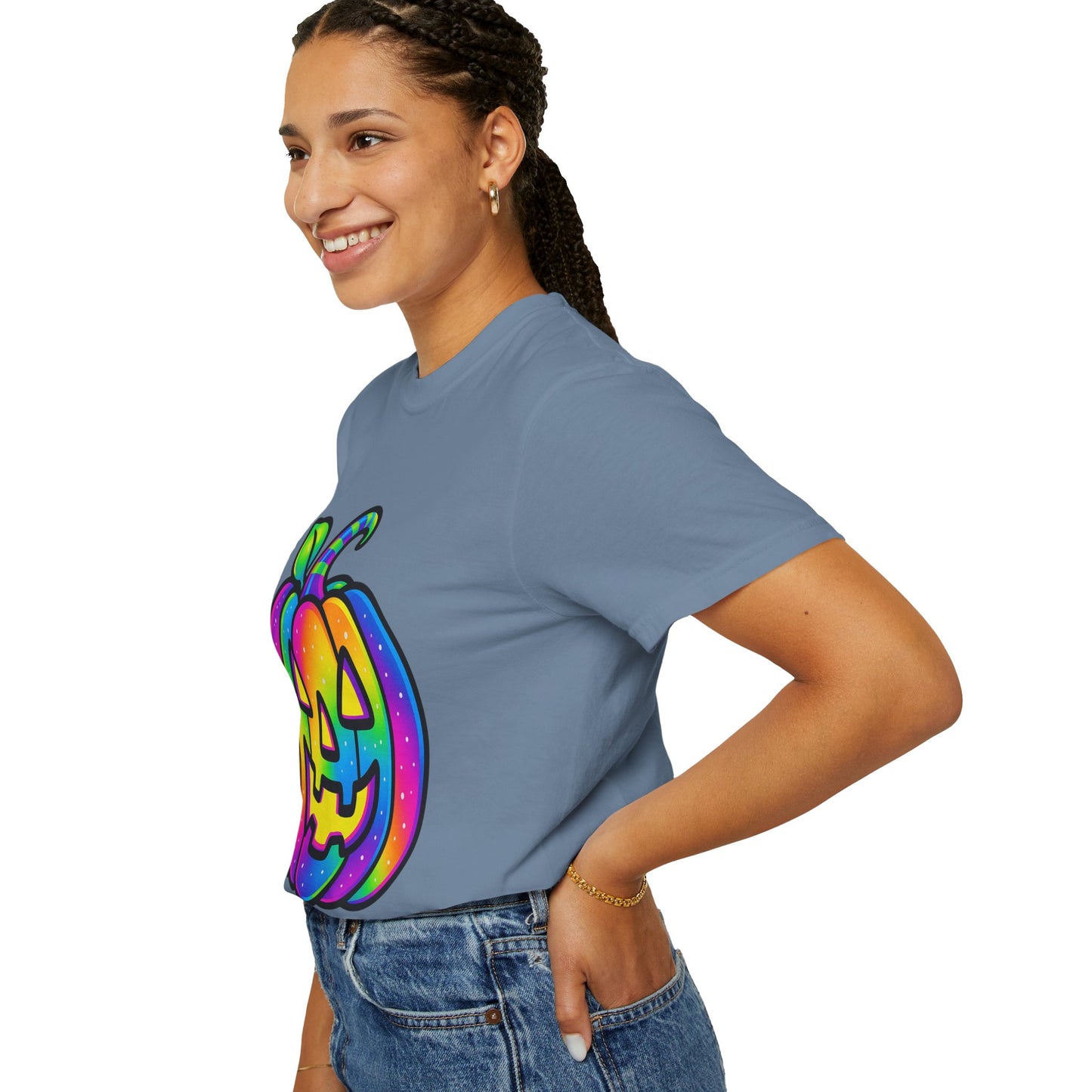 Colorful Pumpkin T-shirt for Halloween
