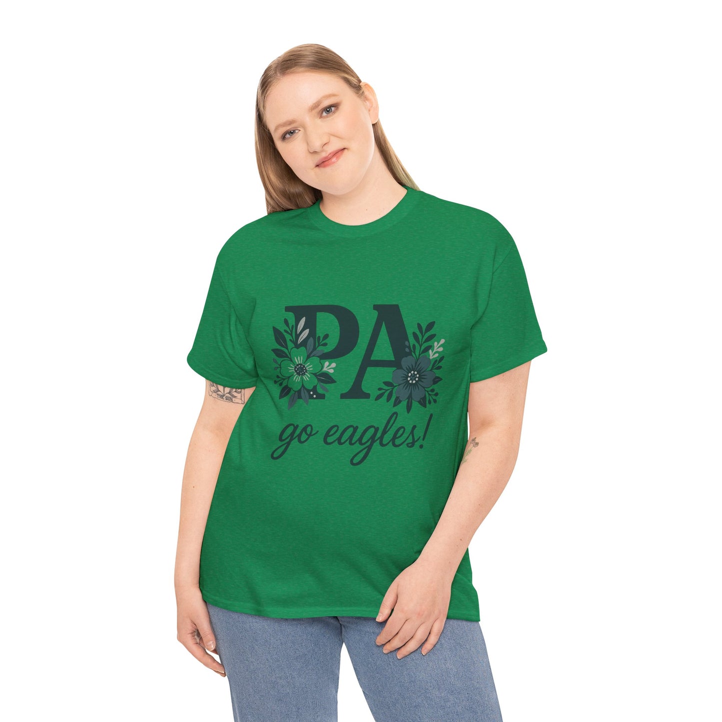 Floral PA Eagles Tee