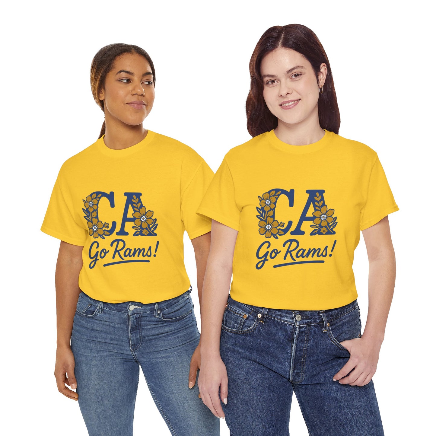 CA Rams Floral Tee