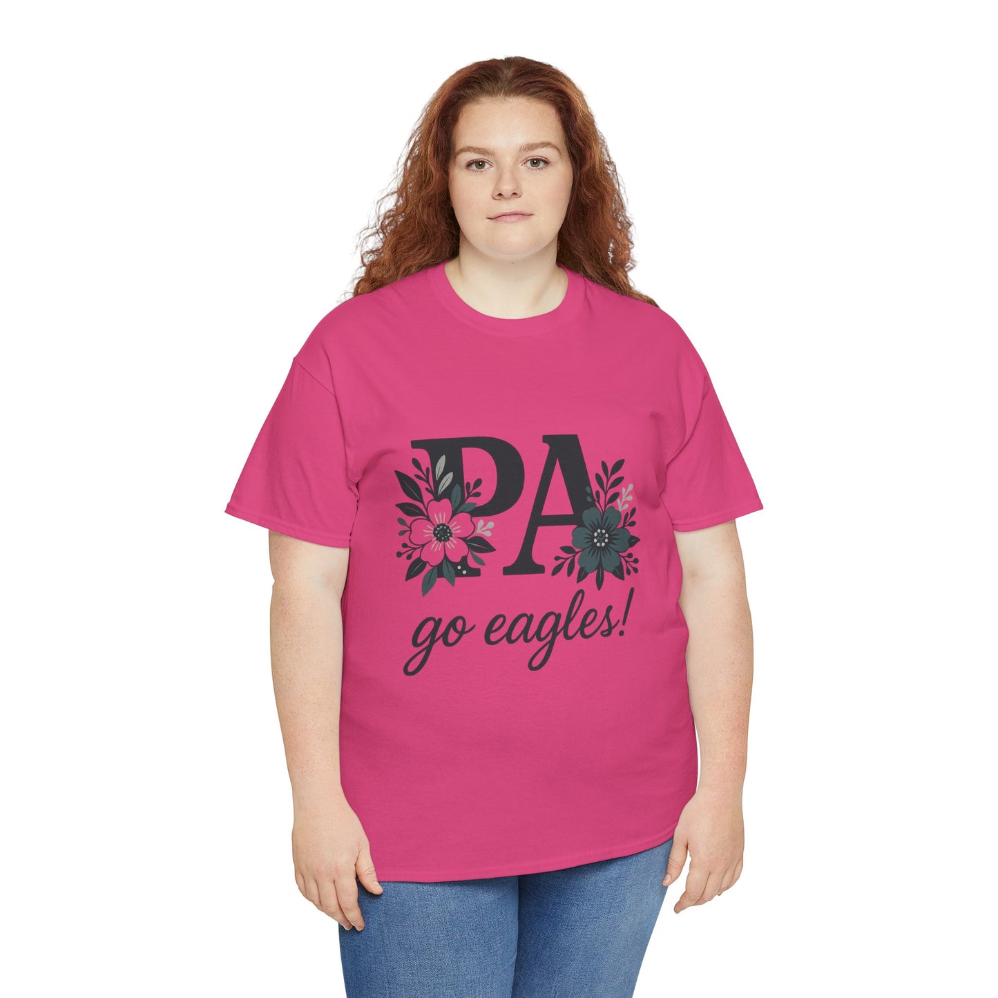 Floral PA Eagles Tee