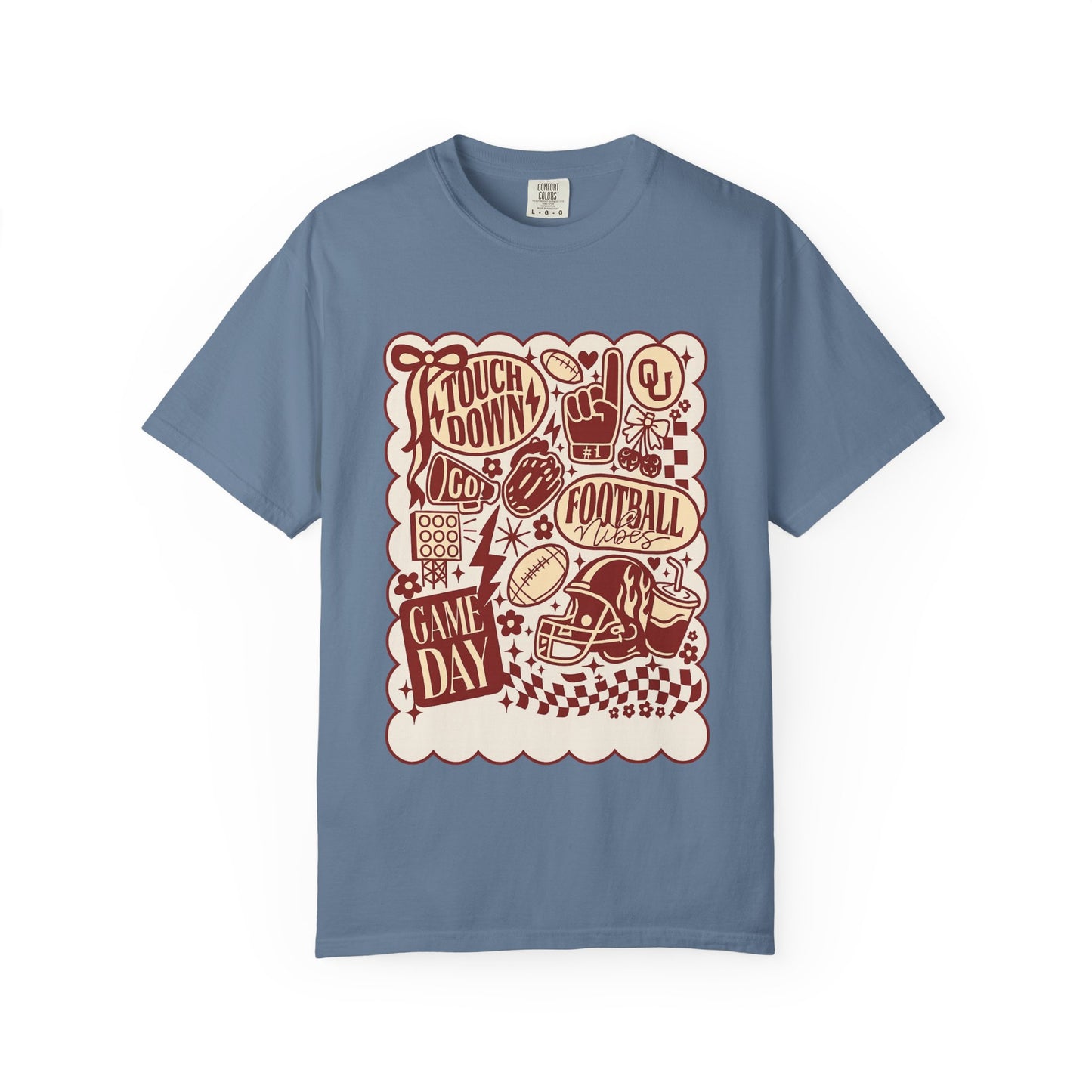 Touchdown Game Day Unisex T-shirt - Football Lover Tee, OkU Celebration