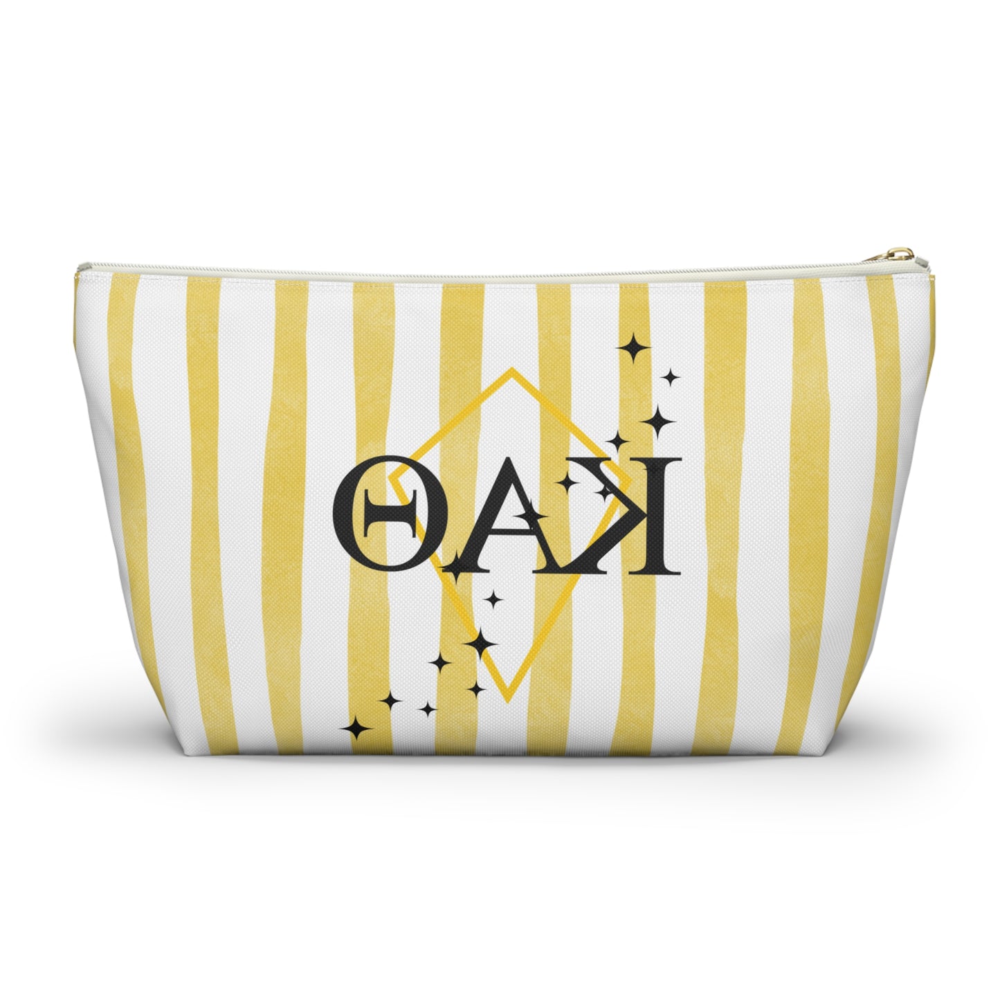Kappa Alpha Theta Chic Accessory Pouch for Everyday Essentials, Personalized Makeup Bag, Travel Organizing Case, Gifts for Her, Stylish Storage Solution