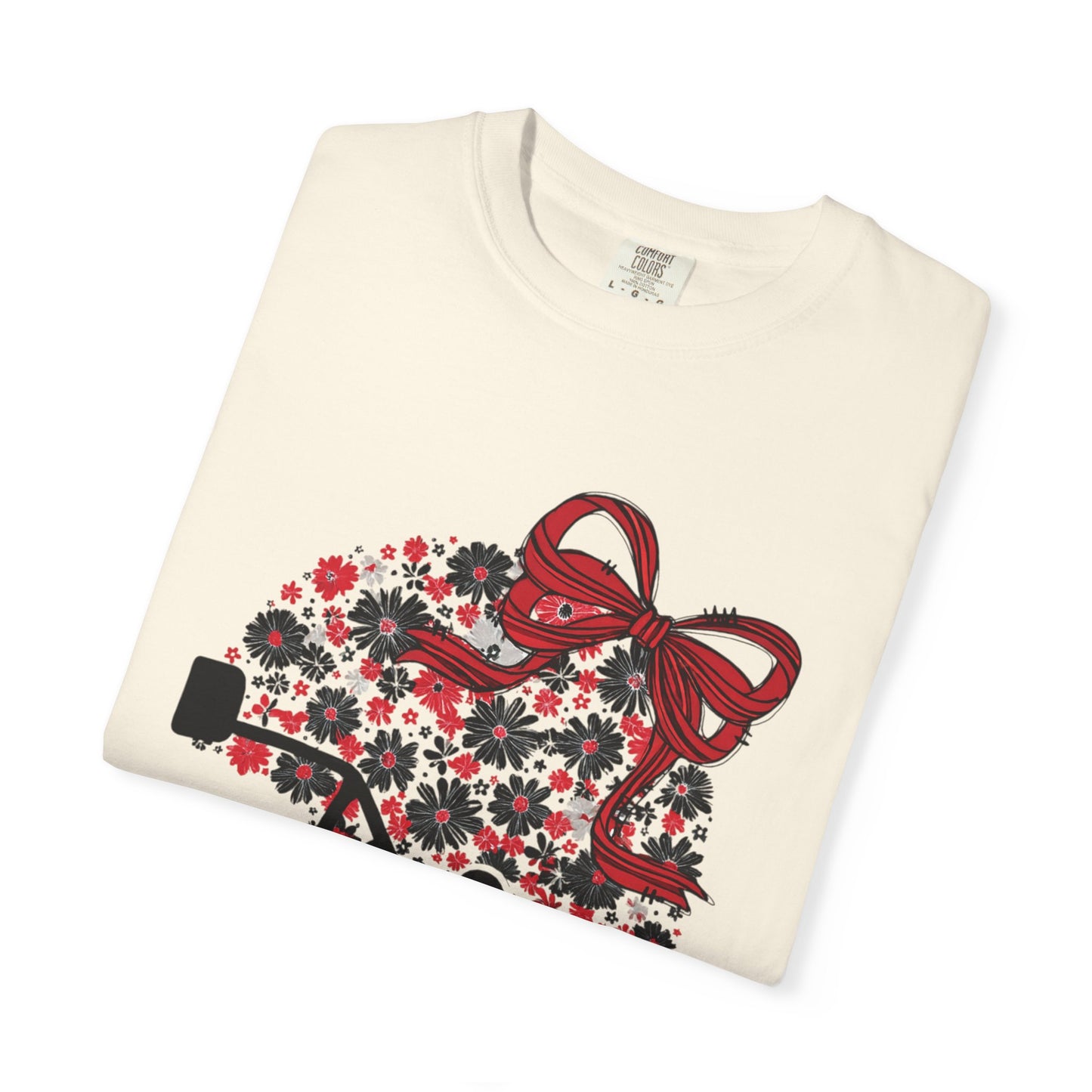 Floral Game Day T-Shirt for Fans, Unisex Apparel, Sports Tee for Tailgating, Perfect for Football Season, Gift for Team Supporters