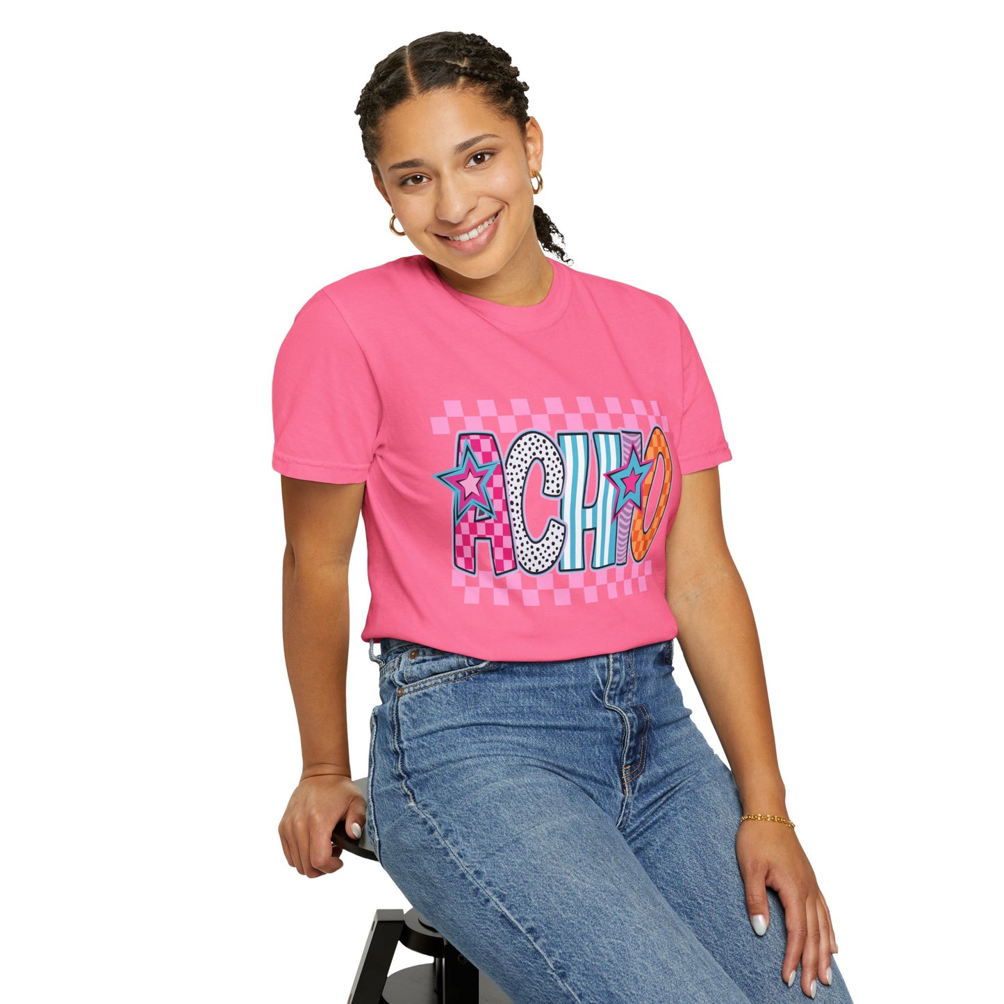 Graphic T-Shirt - Fun Saying, Casual Wear, achio sisterhood