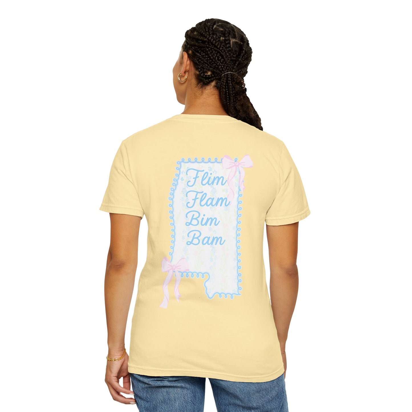 Flim Flam Bim Bam Mississippi T-Shirt — Cute Pastel State Graphic Tee