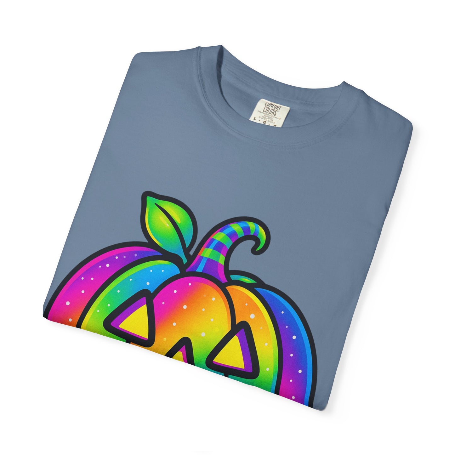Colorful Pumpkin T-shirt for Halloween