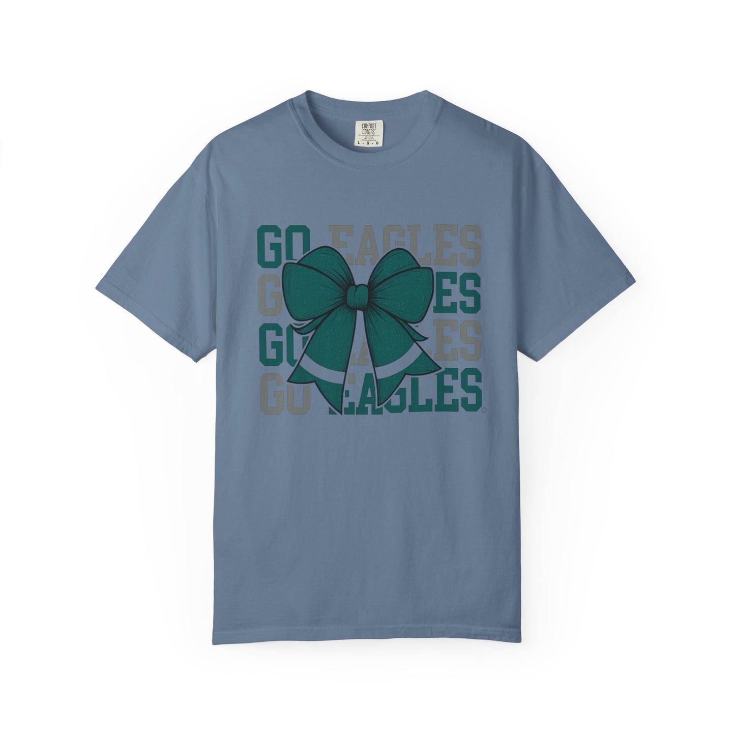 Cheerful Eagles T-Shirt, Unisex Sports Tee, Game Day Shirt, Football Fan Apparel, Gift for Sports Lovers