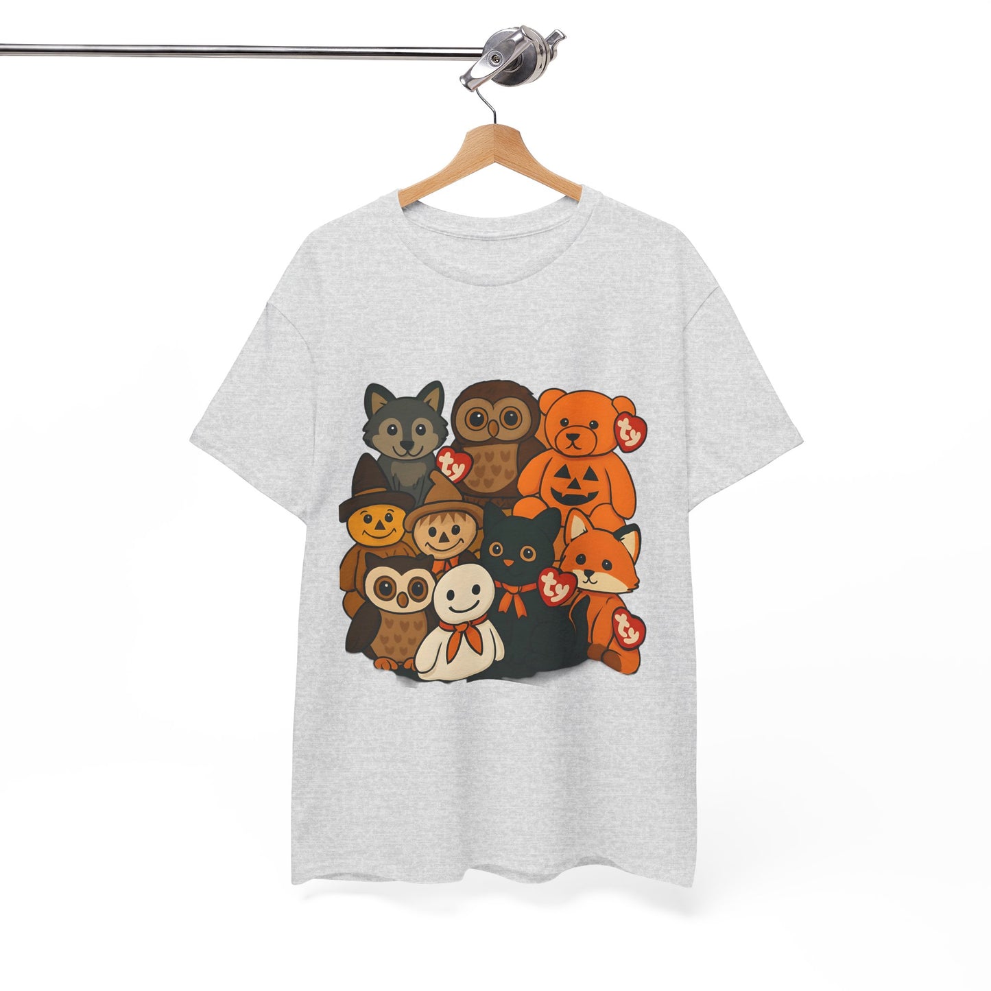 Halloween Unisex Tee - Ty Beanie Babies Design