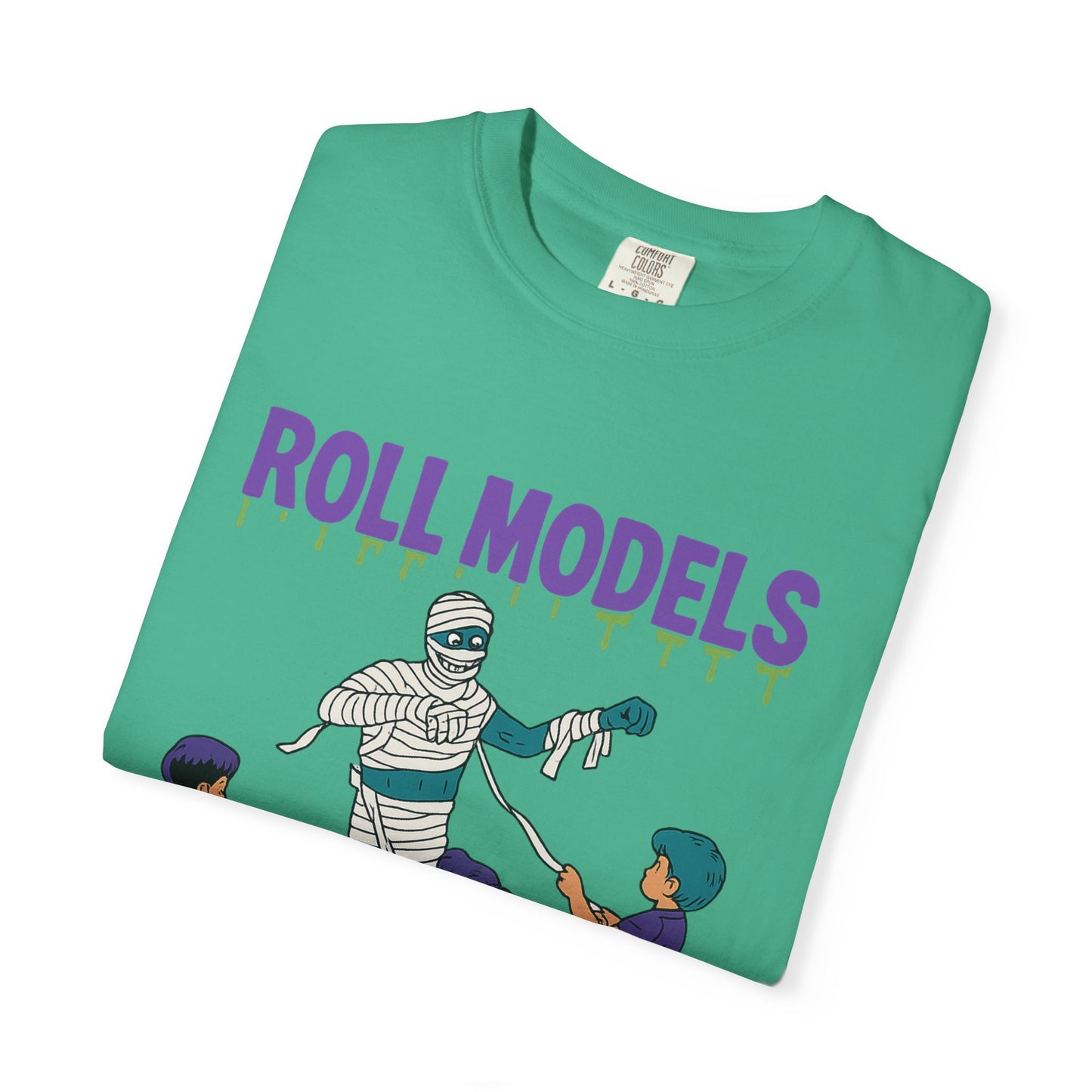 Mummy Roll Models T-Shirt, Cute Halloween Shirt, Kids Costume Tee, Family Fun Outfit, Retro Graphic Top, Vintage Style Tee