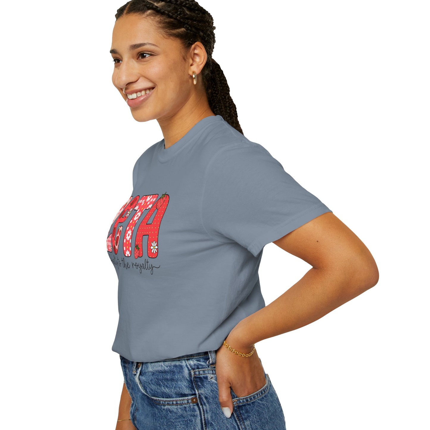 ZTALoyalty T-Shirt, Unisex Garment-Dyed Tee, Perfect for Sorority Events, Greek Life Apparel, Custom Festive Shirt, Everyday Casual Wear