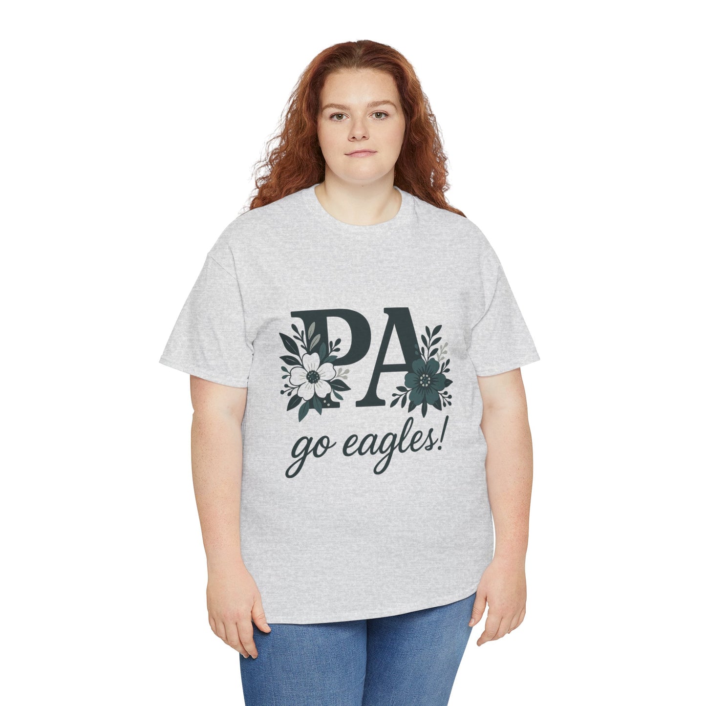Floral PA Eagles Tee