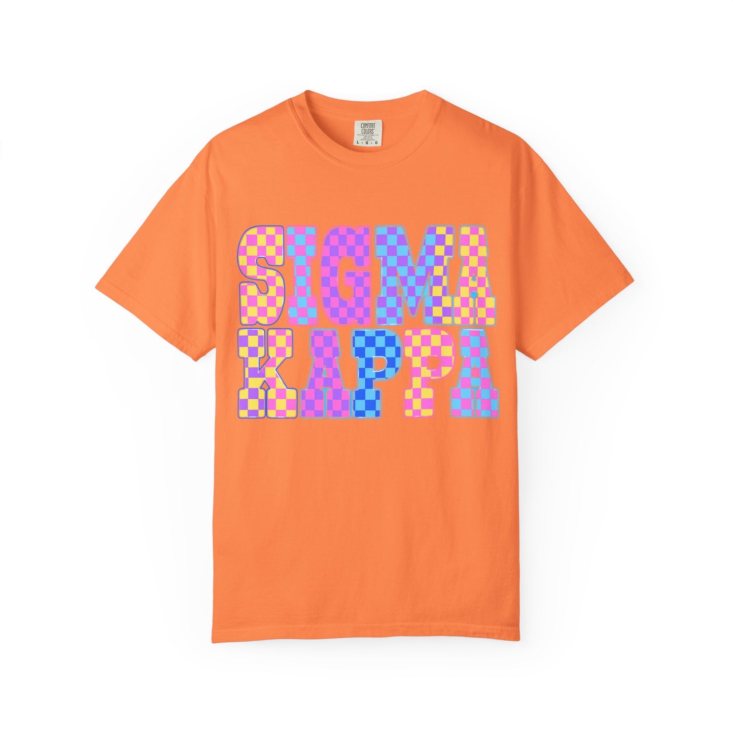 Colorful SigmaKappa T-Shirt - Unisex Garment-Dyed